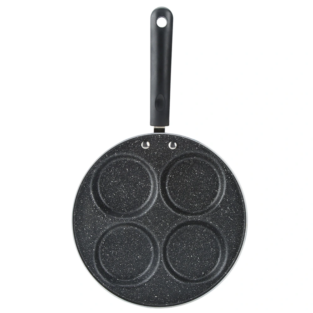 4 Holes Non Stick Coating Frying Pan Home Kitchen Cookware Cooking Tool for Fried Eggs4 Round Holes 24cm