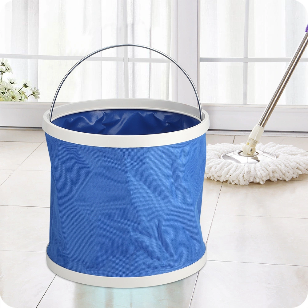 Portable Collapsible Bucket Water Storage Container Folding Bucket for Traveling Hiking Fishing