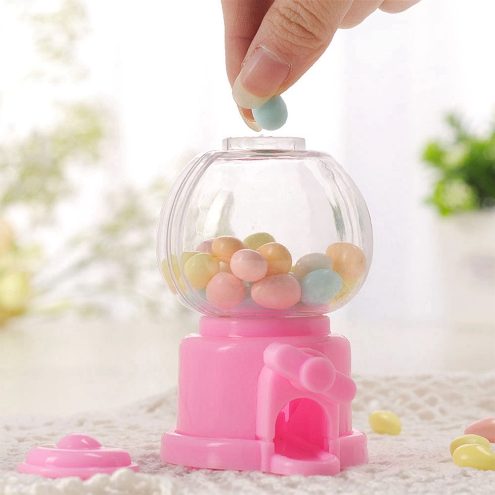 6Pcs Mini Cute Shape Candy Storage Box Children Candy Machine Dispenser for Kid
