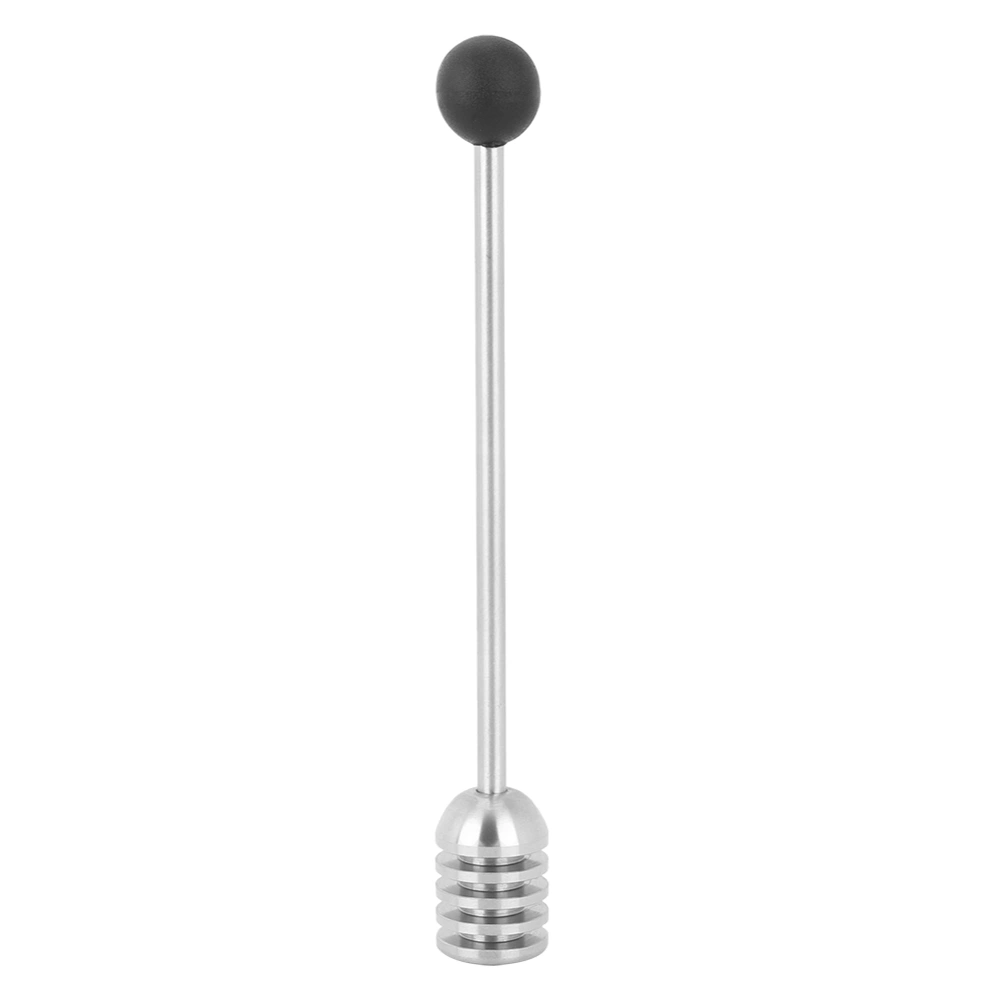 Household 304 Stainless Steel Honey Spoon Dipper Stirrer Mixing Stick Kitchen Cooking ToolBlack