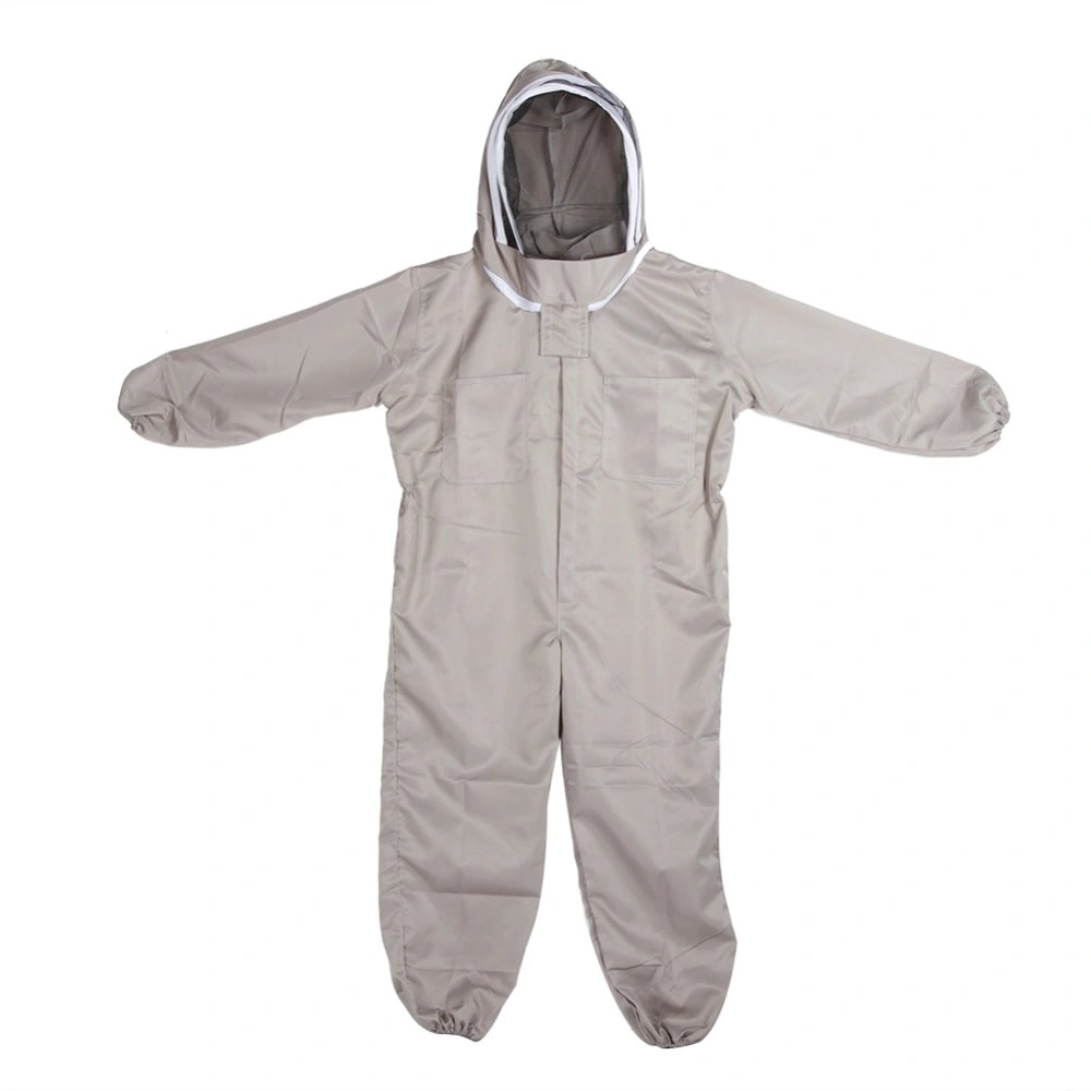 Hooded Beekeeper Suit One Piece Beekeeping Protective Clothes Anti Bee Equipment