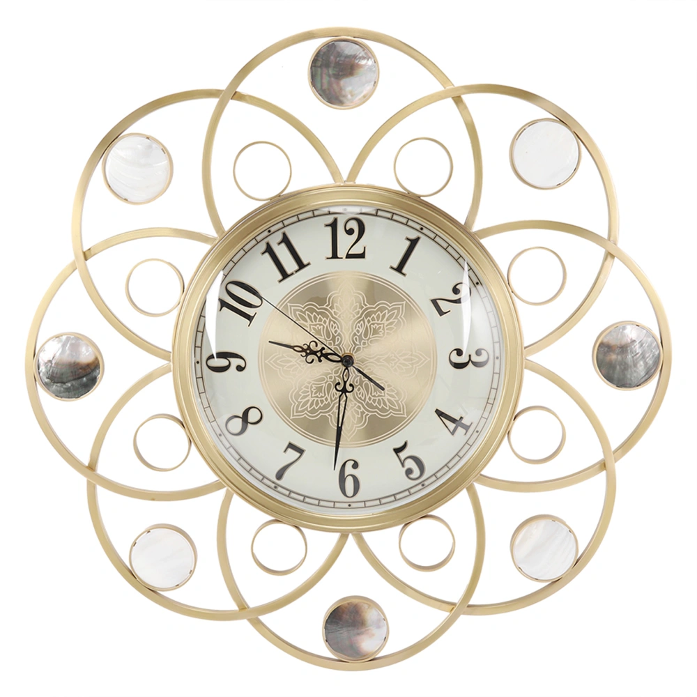 European Style Stylish Hanging Clock Home Living Room Silent Wall Clock Decoration