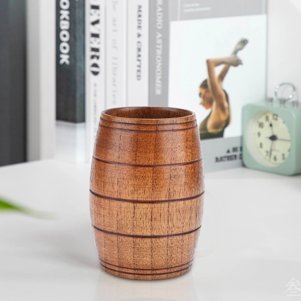 Household Natural Classical Wood Water Cup Beer Coffee Milk Tea Cup