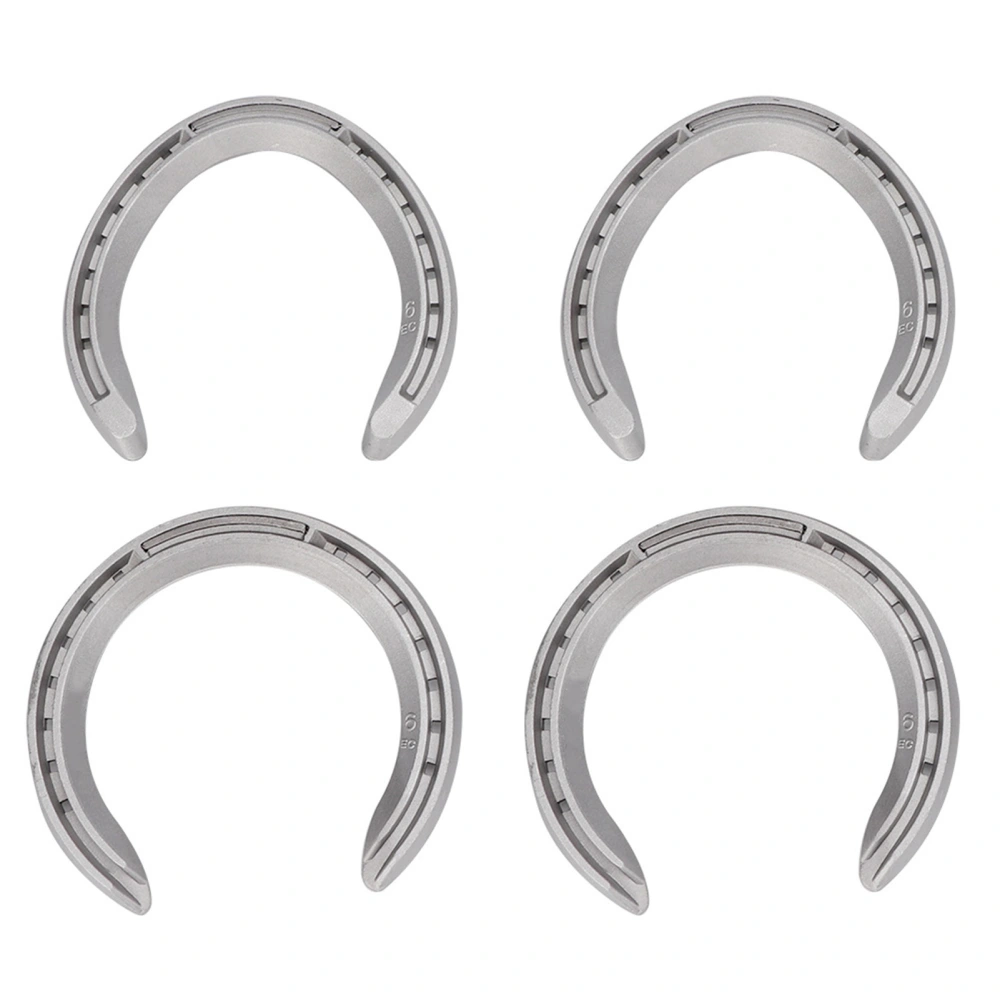 4Pcs Aluminium Alloy Horseshoe Kit Horse Riding Tool Equipment AccessoriesType 6