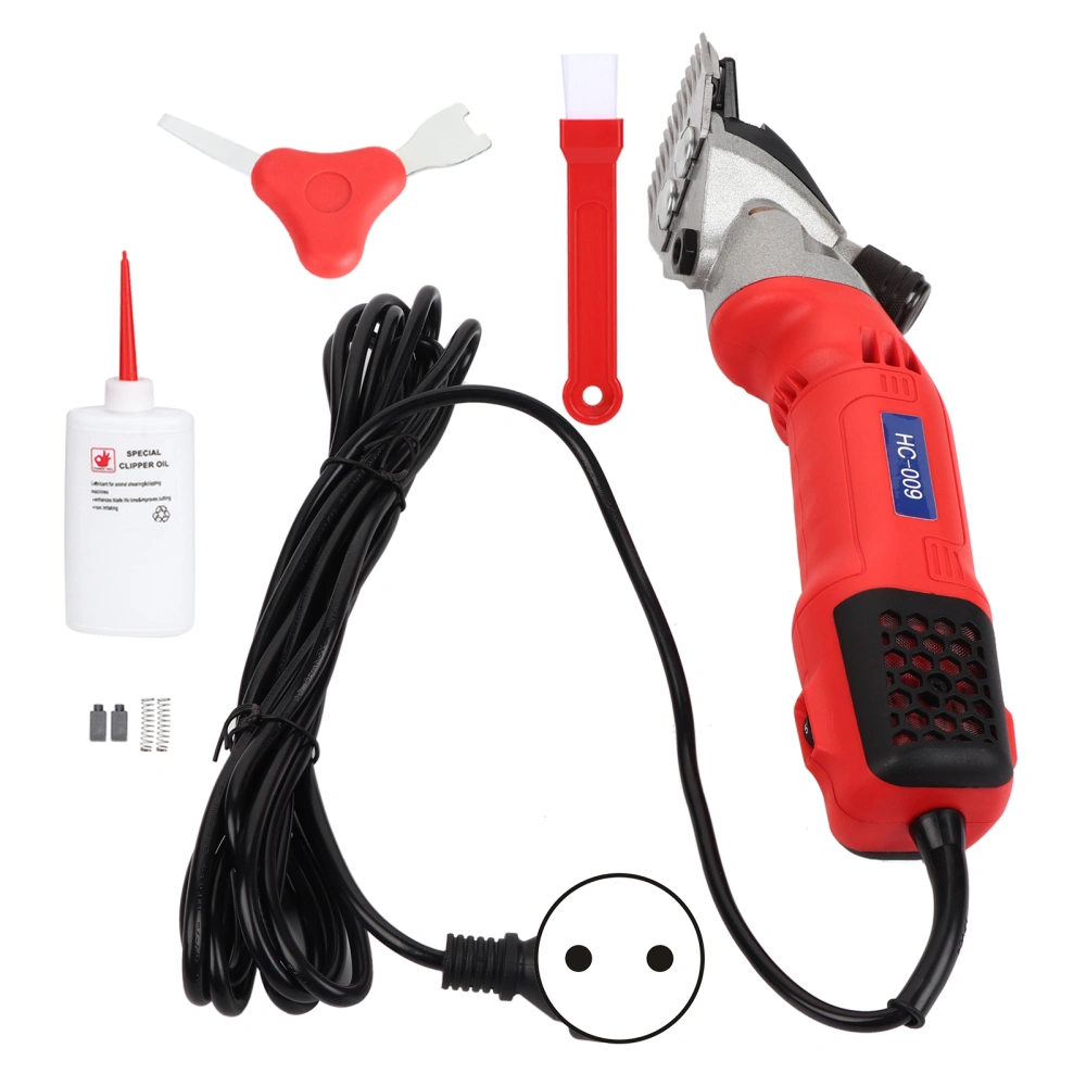 Professional Electric Farm Sheep Goat Shears Wool Shearing Blade Grooming Clipper 220VEU Plug