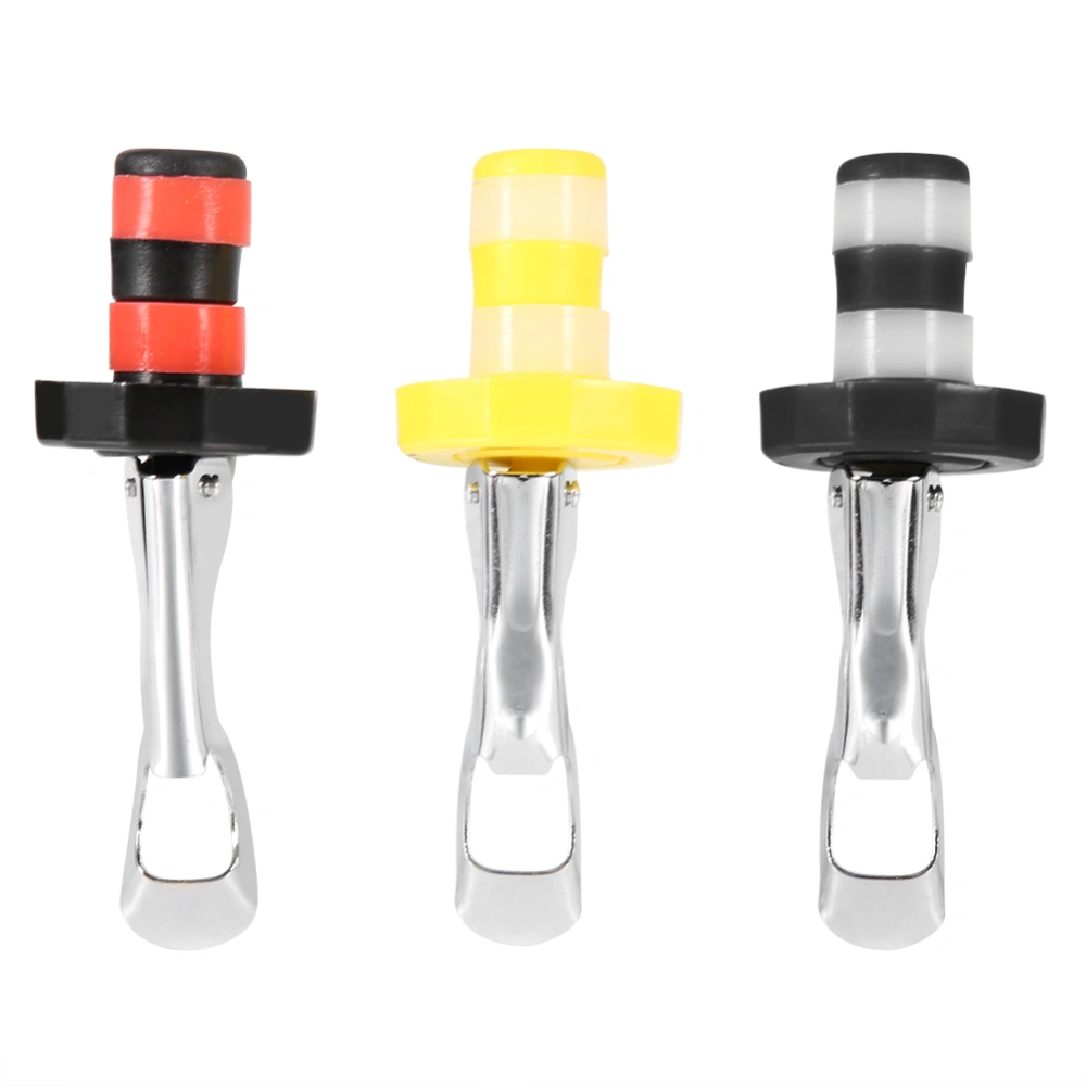 Reusable Manual Press Corks Red Wine Bottle Stopper Beverage Bottle Silicone Vacuum Plug Tool