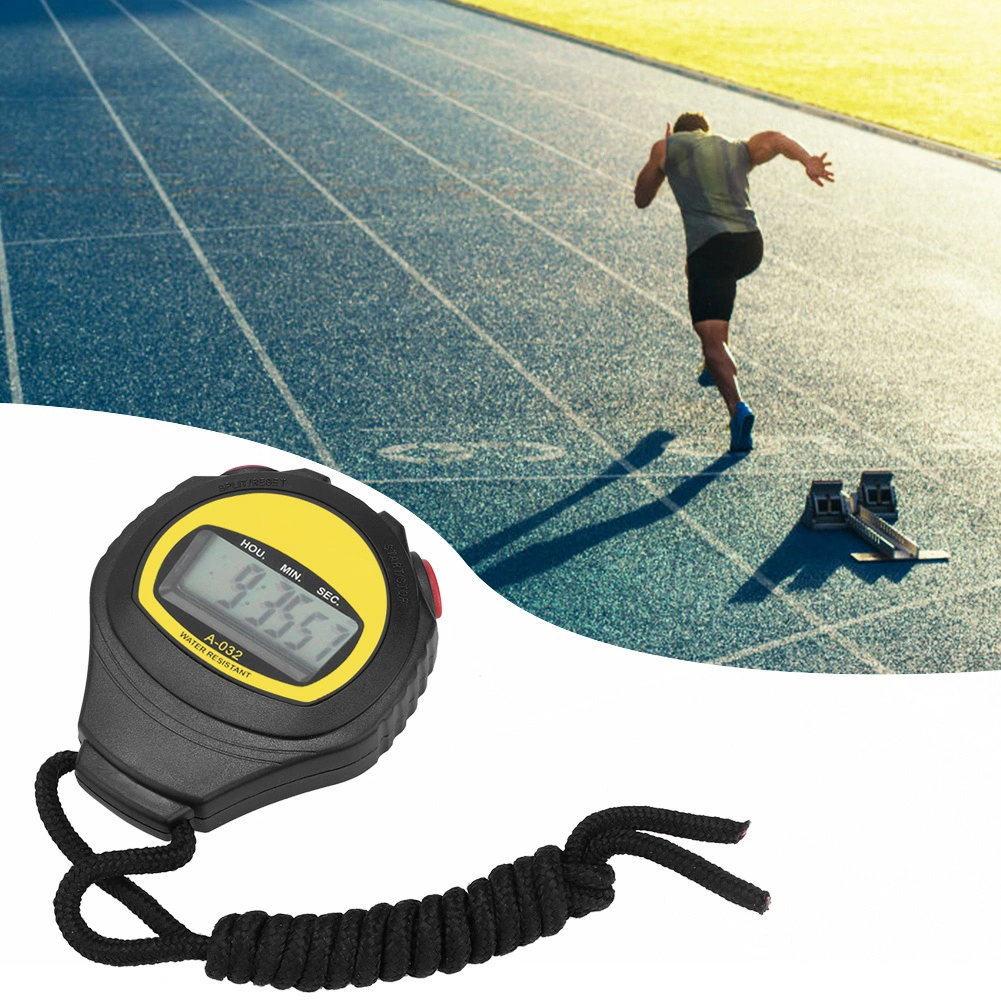 Multifunctional Household Portable Handheld Digital Fitness Sport Stopwatch Timer for Home Use