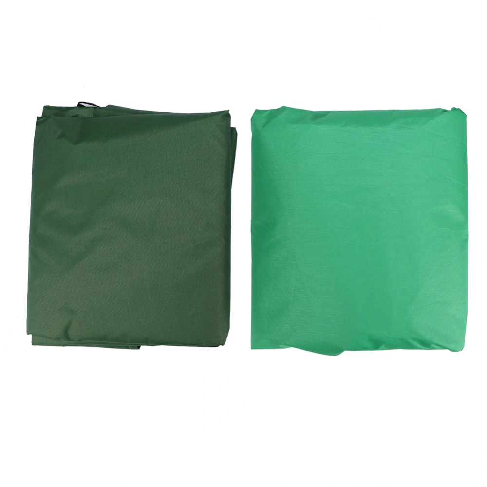 Courtyard Outdoor Garden Canopy Spare Cover Replacement Waterproof Sunscreen Dust Shield Green