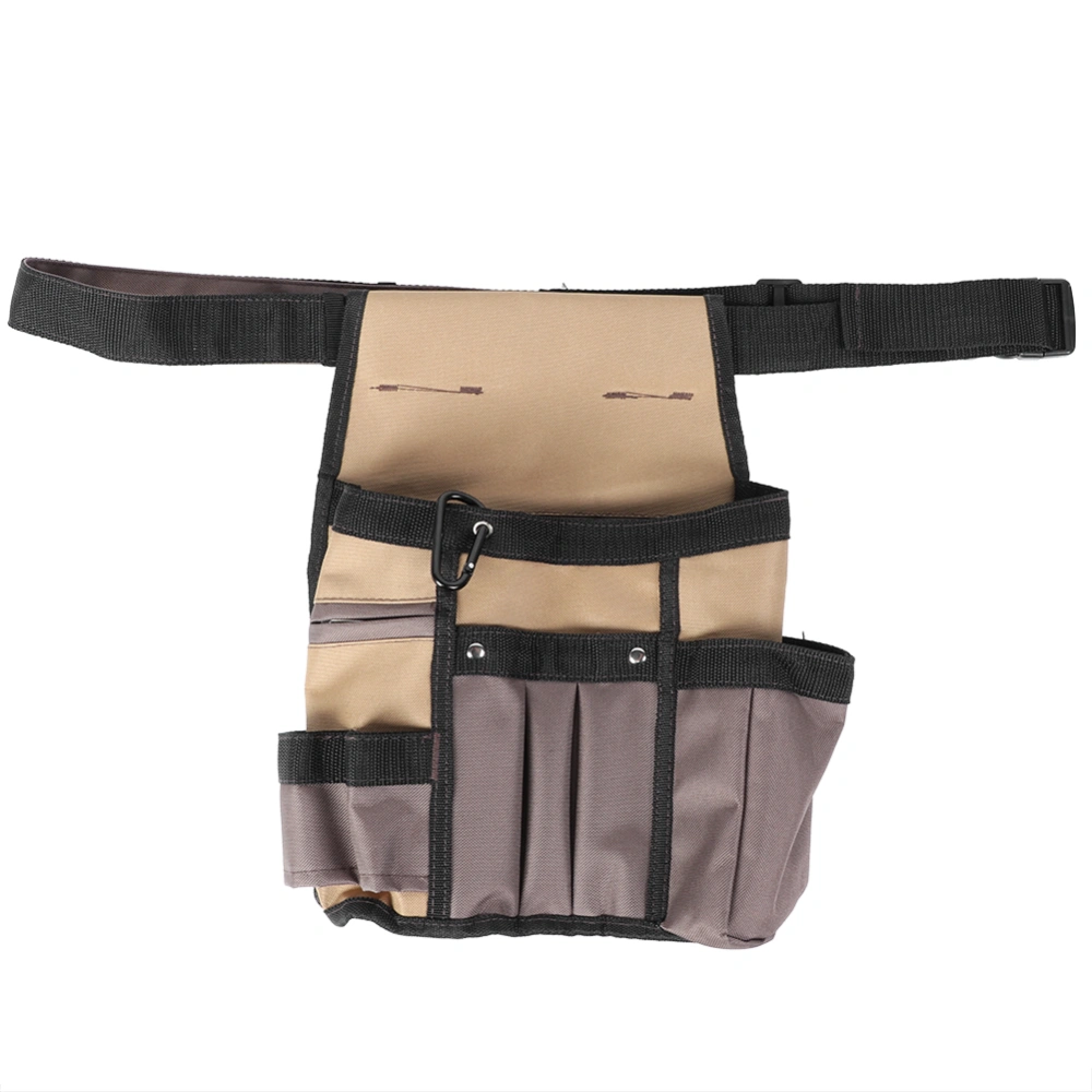 Multifunctional Adjustable 10 Pockets Portable Garden Tool Holder Waist Bag Organizer