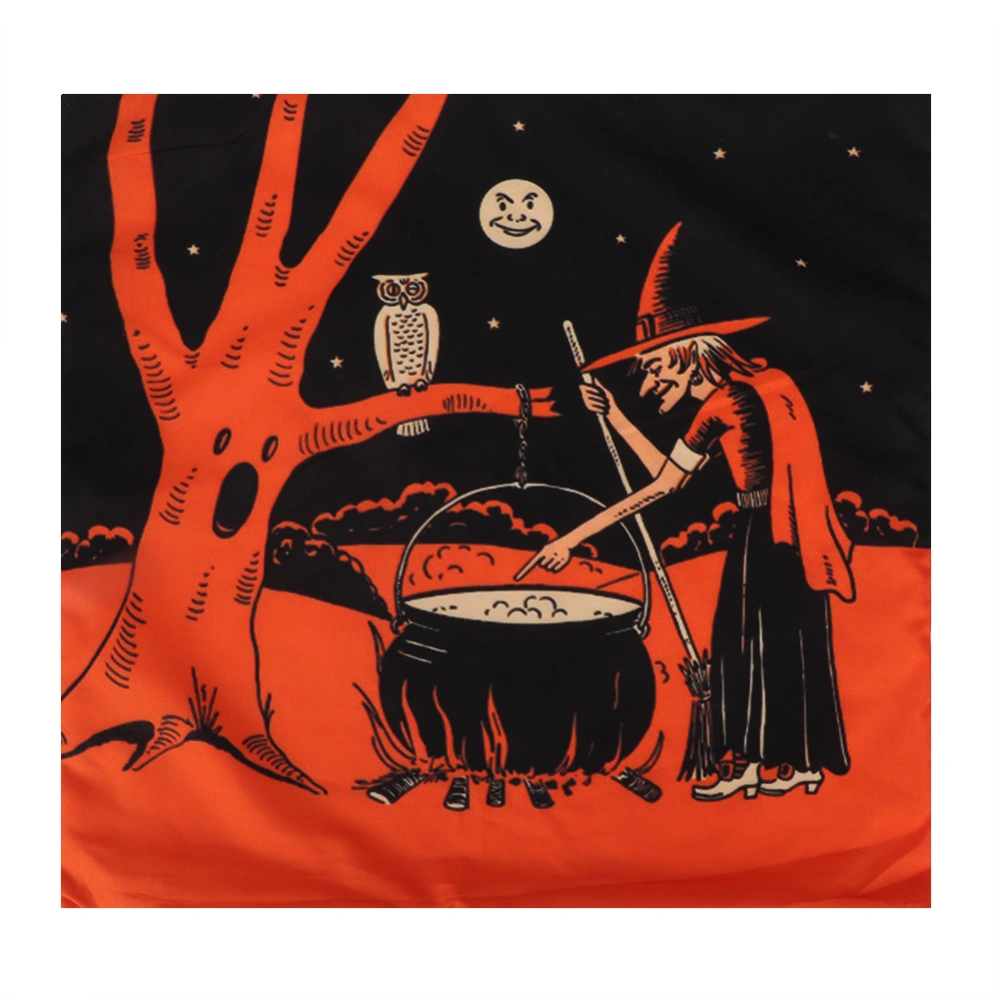 Halloween Style Pillowcase Cushion Cover Sofa Comfortable Pillow Case Home Car Decor (Type 1)