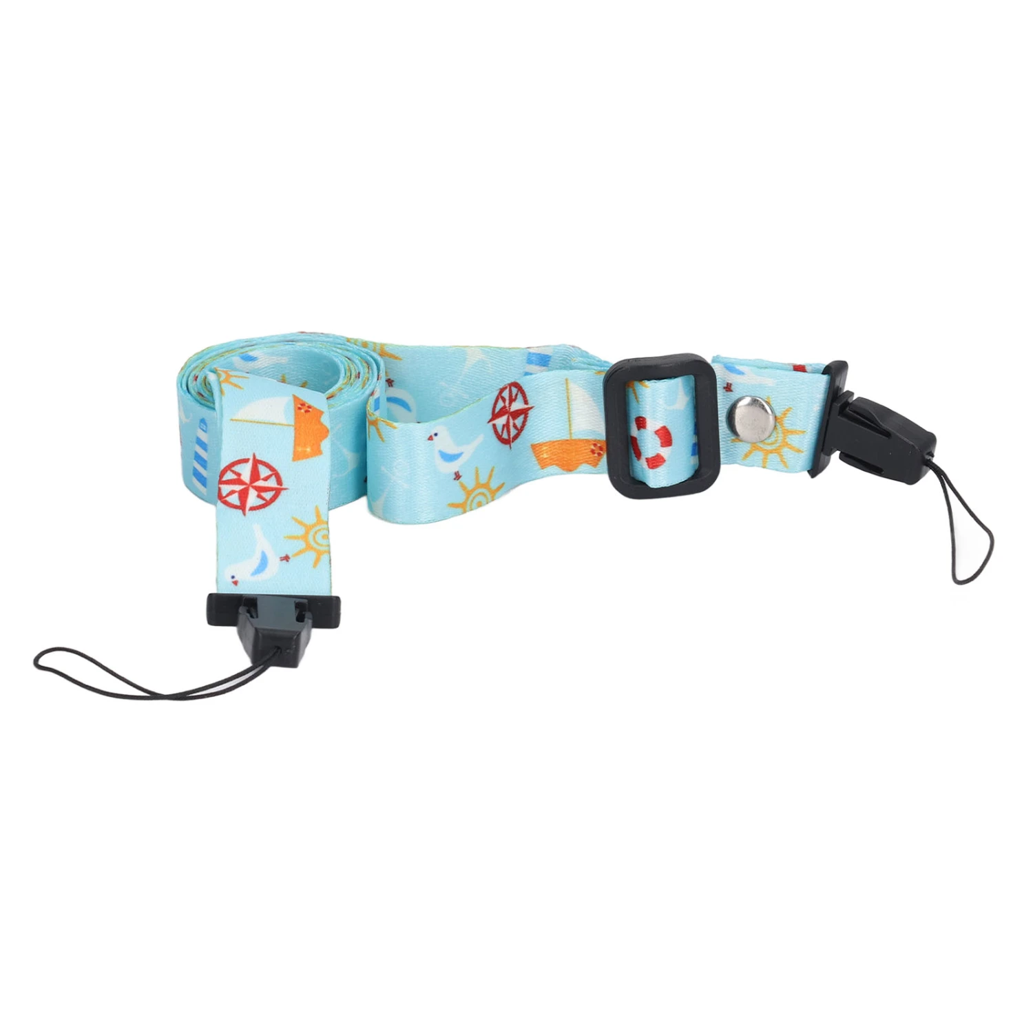 1.2m Camera Shoulder Strap Length Adjustable Multifunctional Stylish Printed Camera Belt for Instant Camera Mini12 11 8 Anchor Pattern