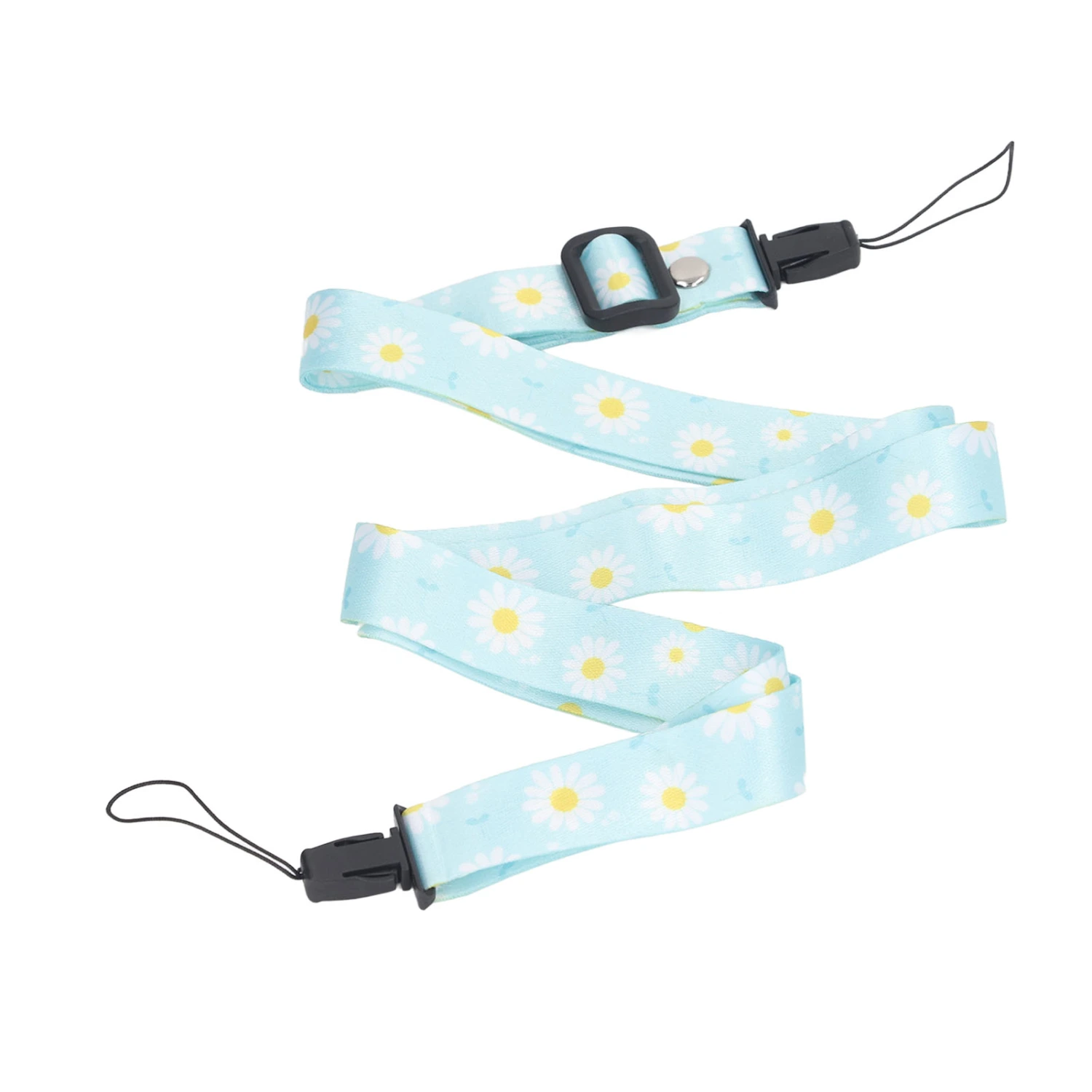1.2m Camera Shoulder Strap Length Adjustable Multifunctional Stylish Printed Camera Belt for Instant Camera Mini12 11 8 Flower Pattern