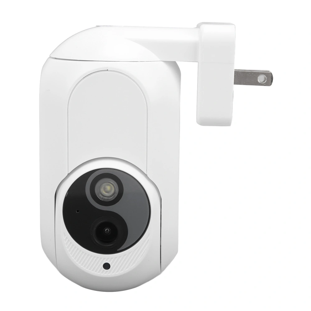 3MP HD Plug in Surveillance Camera 360 Degree Panoramic View Intelligent WIFI Dual Light Source Wireless Camera 110‑220V