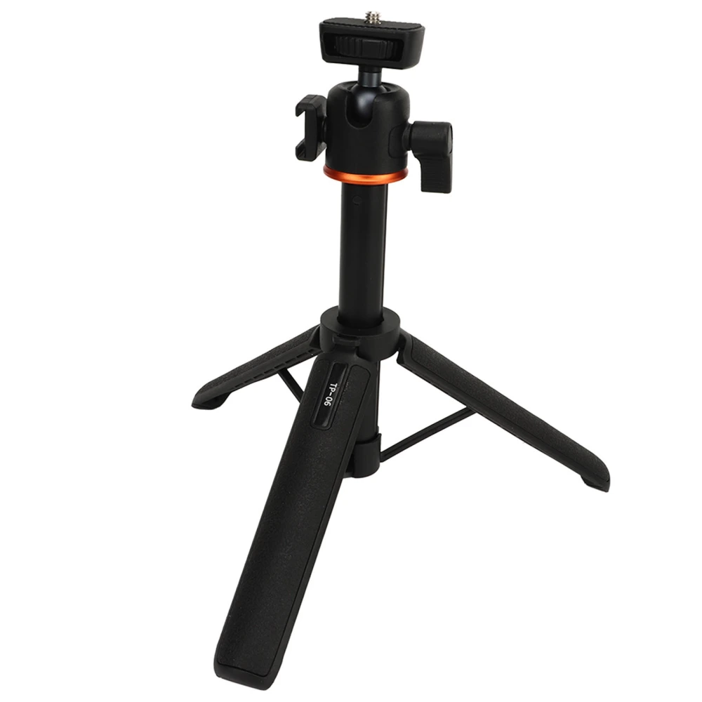 Expansion Tripod Height Angle Adjustable Mini Portable Stable Triangle Base Desktop Phone Tripod for Camera