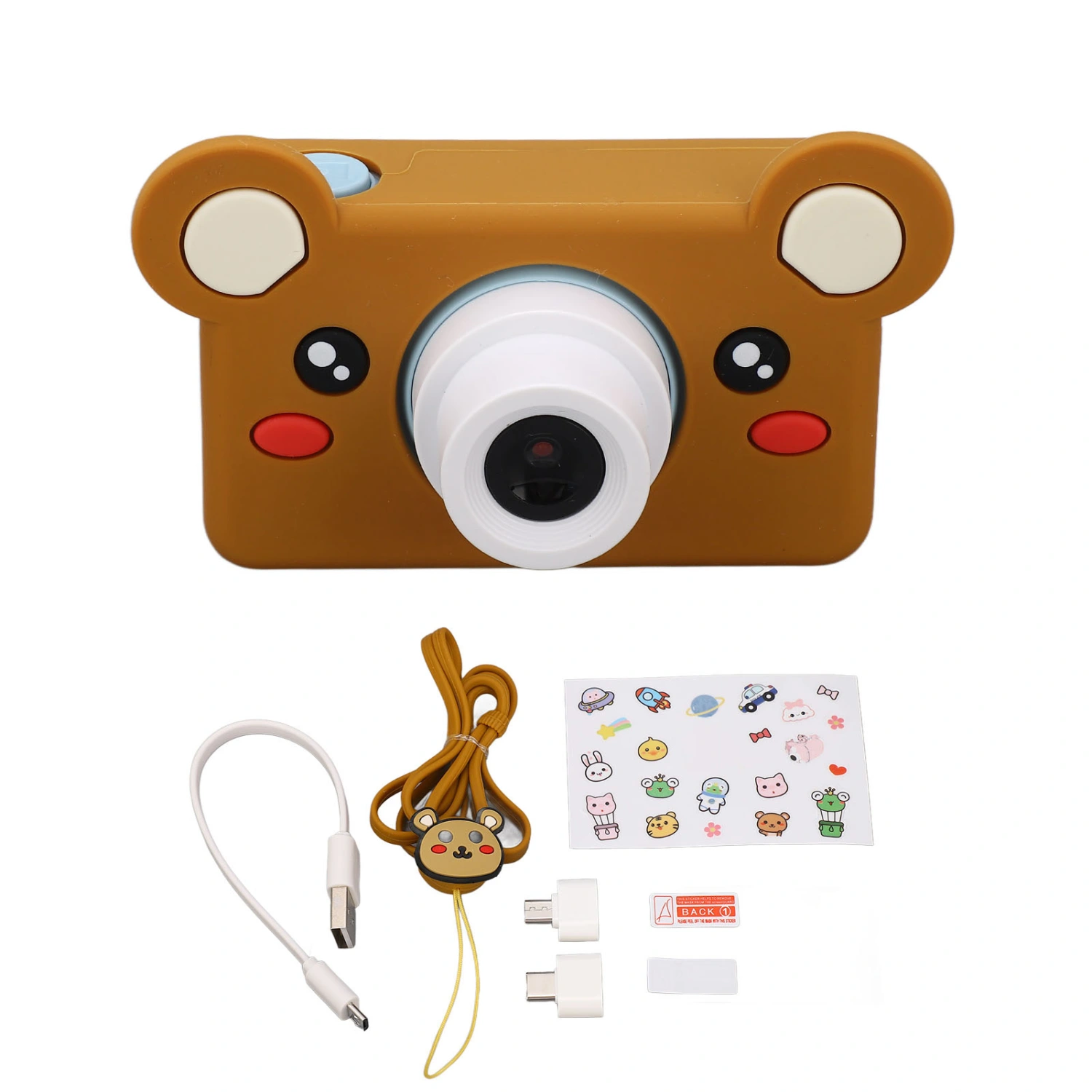 Kids Camera 32MP HD 1080P Auto Focus 2in IPS Eye Protection Screen Children Mini Selfie Camera Toy for Gifts
