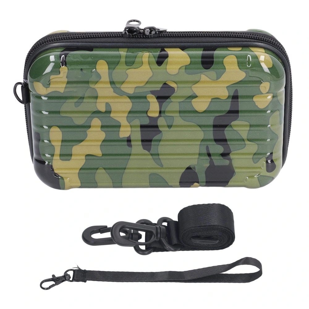 Camera Carrying Case Portable Hard Shell Storge Bag Travel Small Camera Bag for Insta360 X3 Camouflage Green