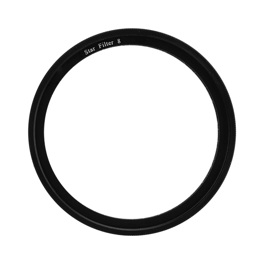 Adjustable Starburst Filter Thin HD Coating Camera Starlight Filter for Digital Single Lens Camera 72mm/2.8in