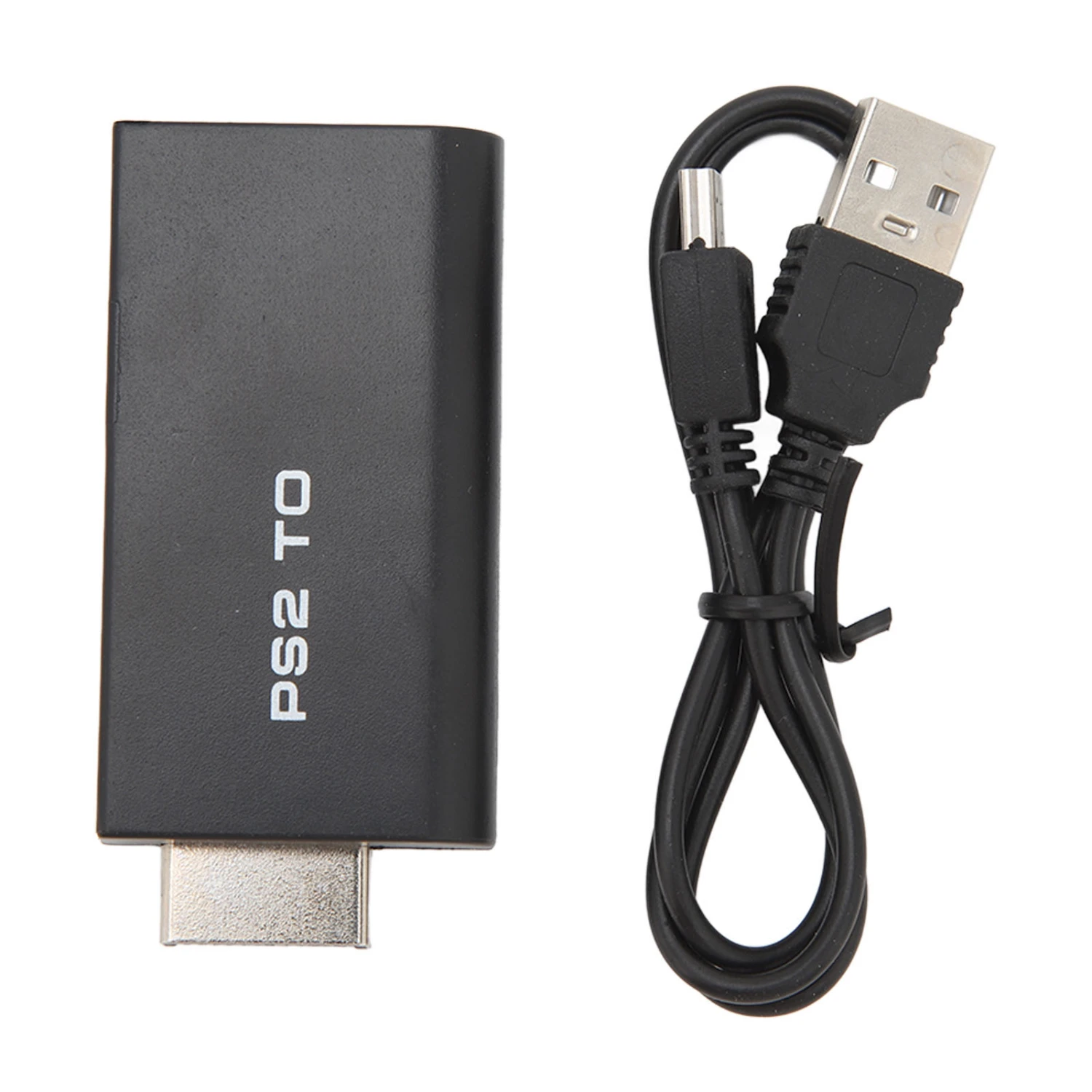 For PS2 to HD Converter 5V 1080P ABS for PS2 to HD Multimedia Interface Adapter for Console Monitor Television