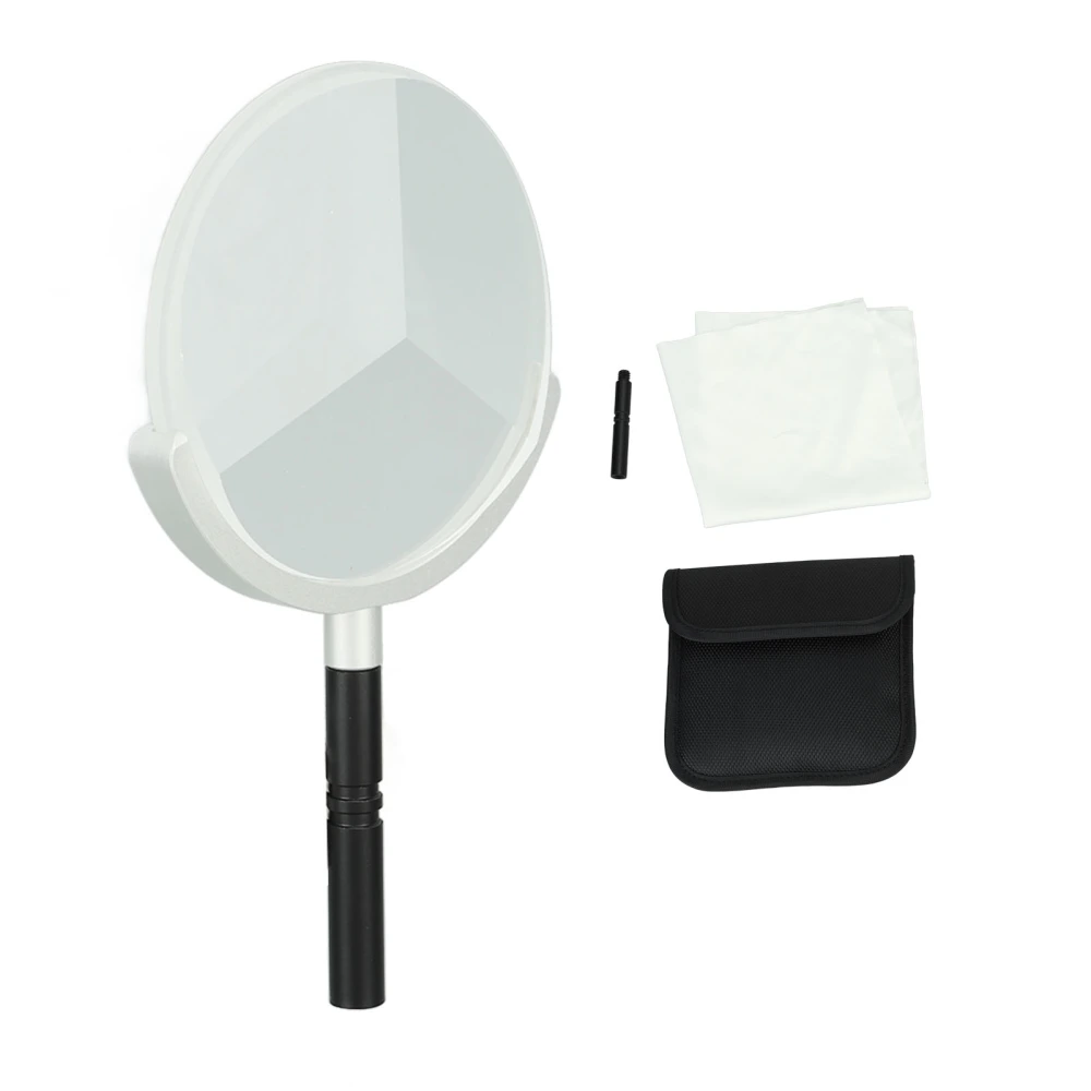 Special Effect Lens Filter Handheld 3 Mirror Glass Prism Triple Differentiation Ghosting for Camera Photography