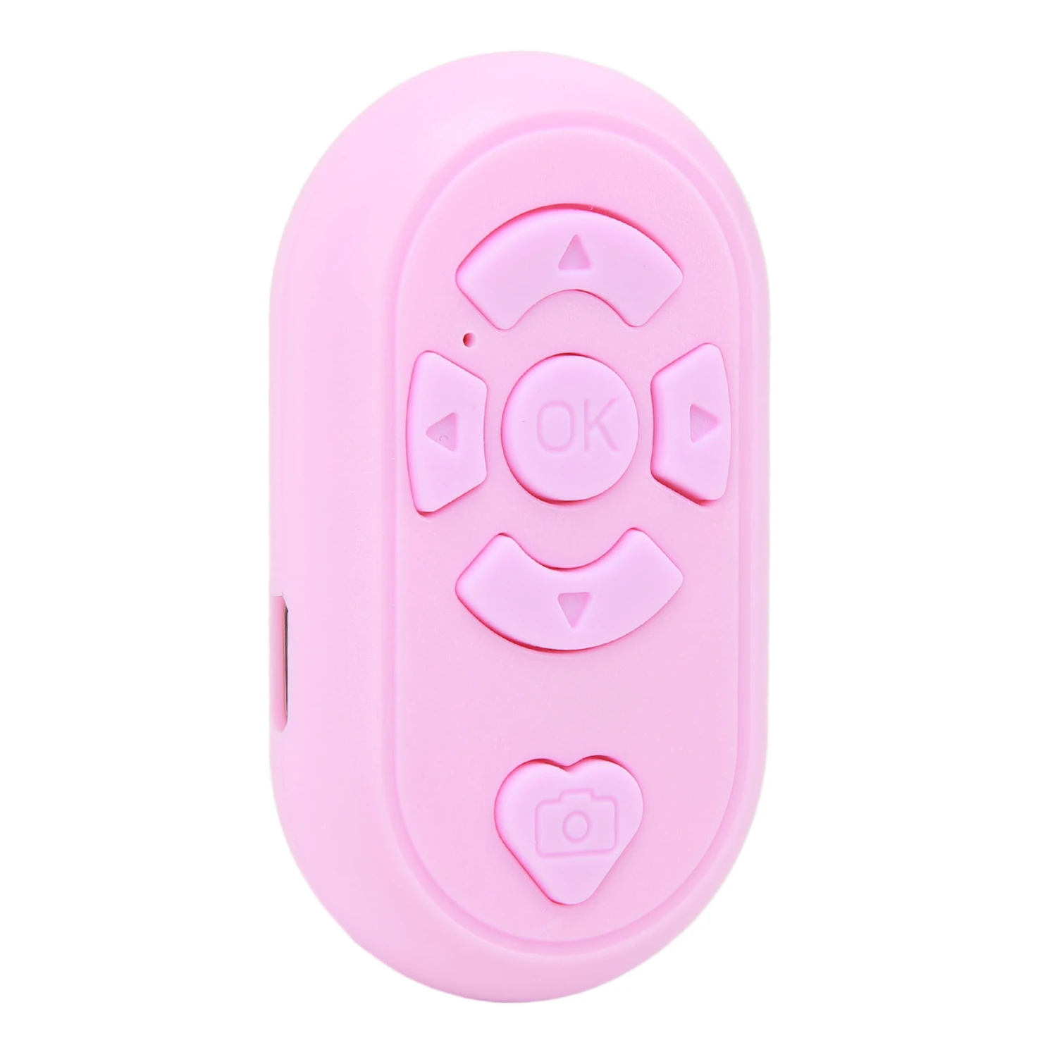Phone Remote Control 32.8ft Wireless BT4.0 Hands Free Type C Charge Remote Shutter for Selfie Page Turning App Pink