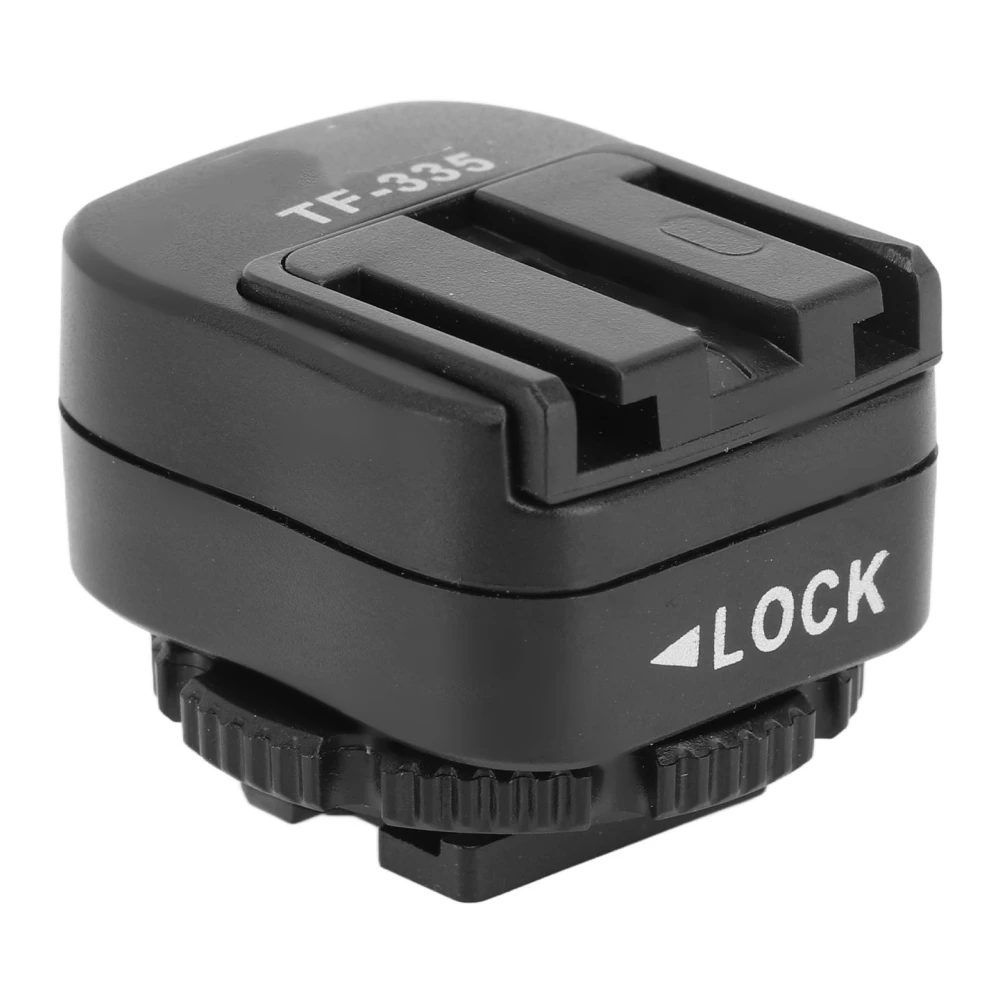 Hot Shoe Adapter with PC Port TF 335 TTL Hot Shoe Mount Adapter for A7 A7S A7SII A7R A7 RII A7II NEX 6 RX1 RX1R RX10 RX 100 II HX50 A6000 A6300