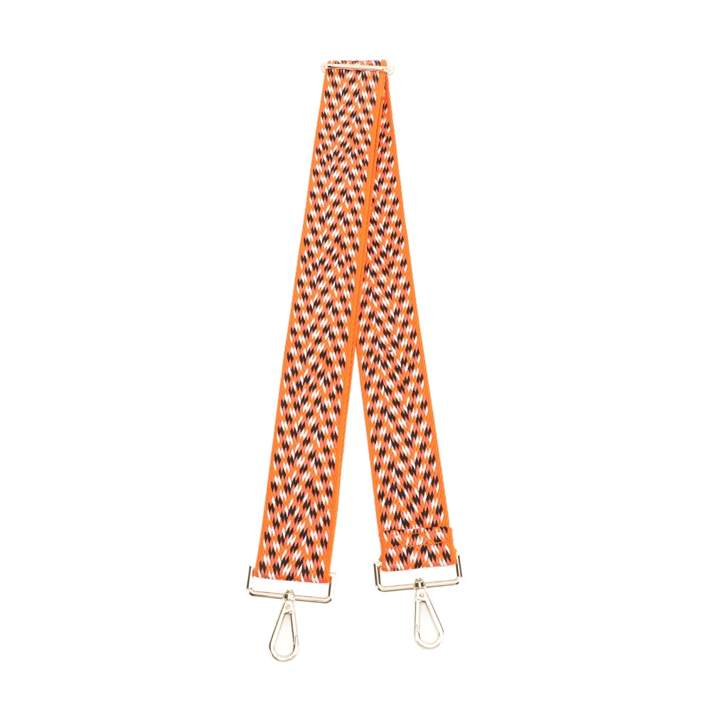 Camera Strap Woven Thickened Webbing Polyester Camera Neck Shoulder Strap Outdoor Photography Equipment Orange White Black