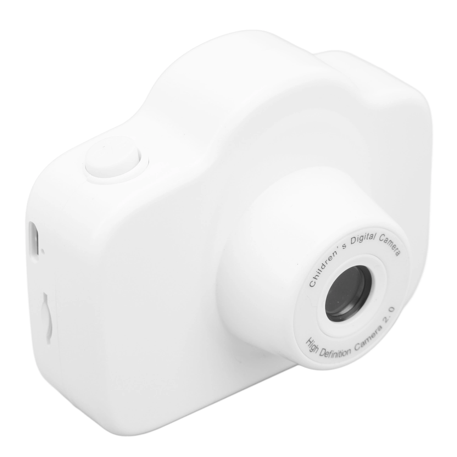 Children Digital Camera 2000W HD 2.0 Inch Screen Rechargeable Multi Functional Kids Camcorder Toy for Toddler White