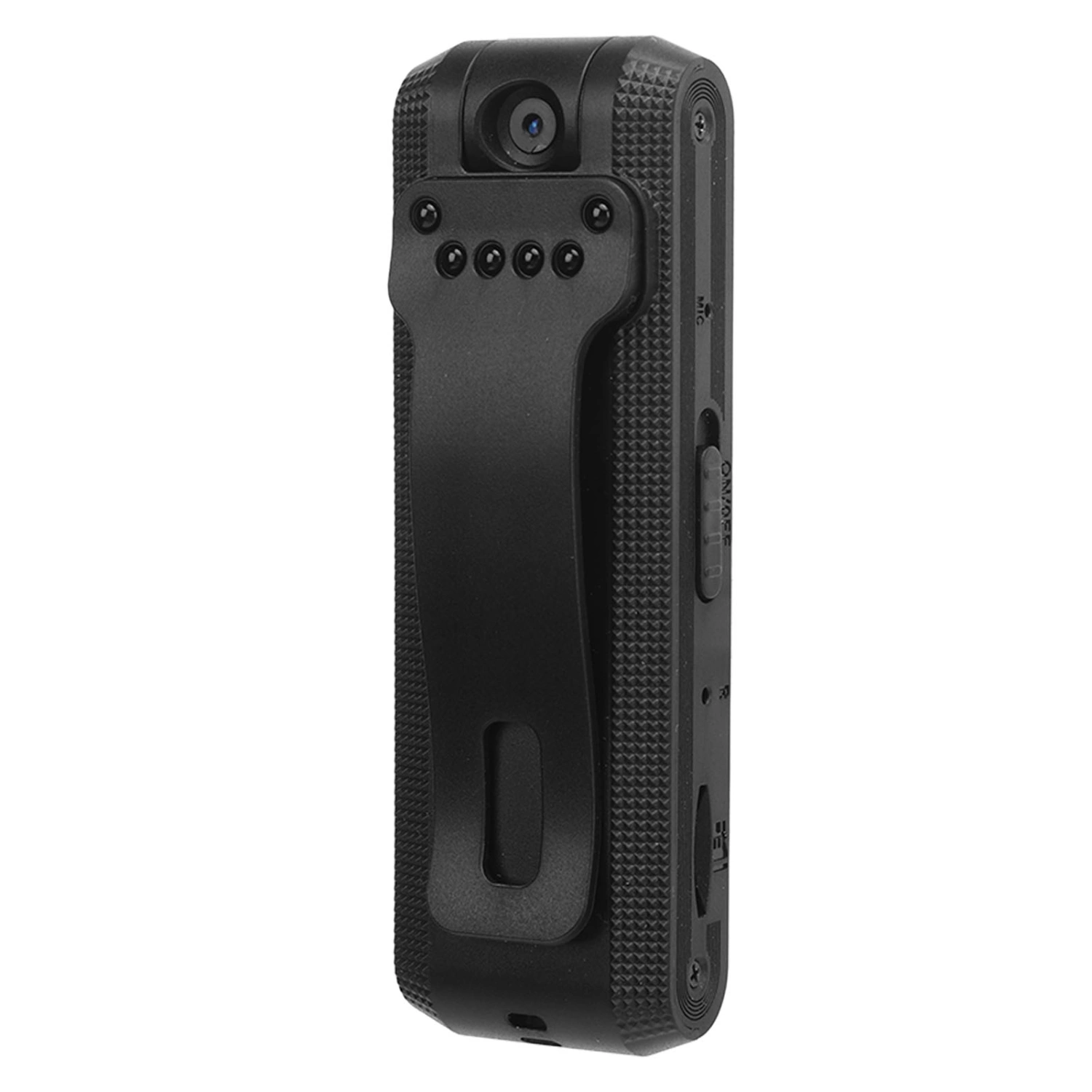 Body Camera 1080P Large Wide Angle Anti Shake Back Clip Waterproof Action Body Camera for Outdoor