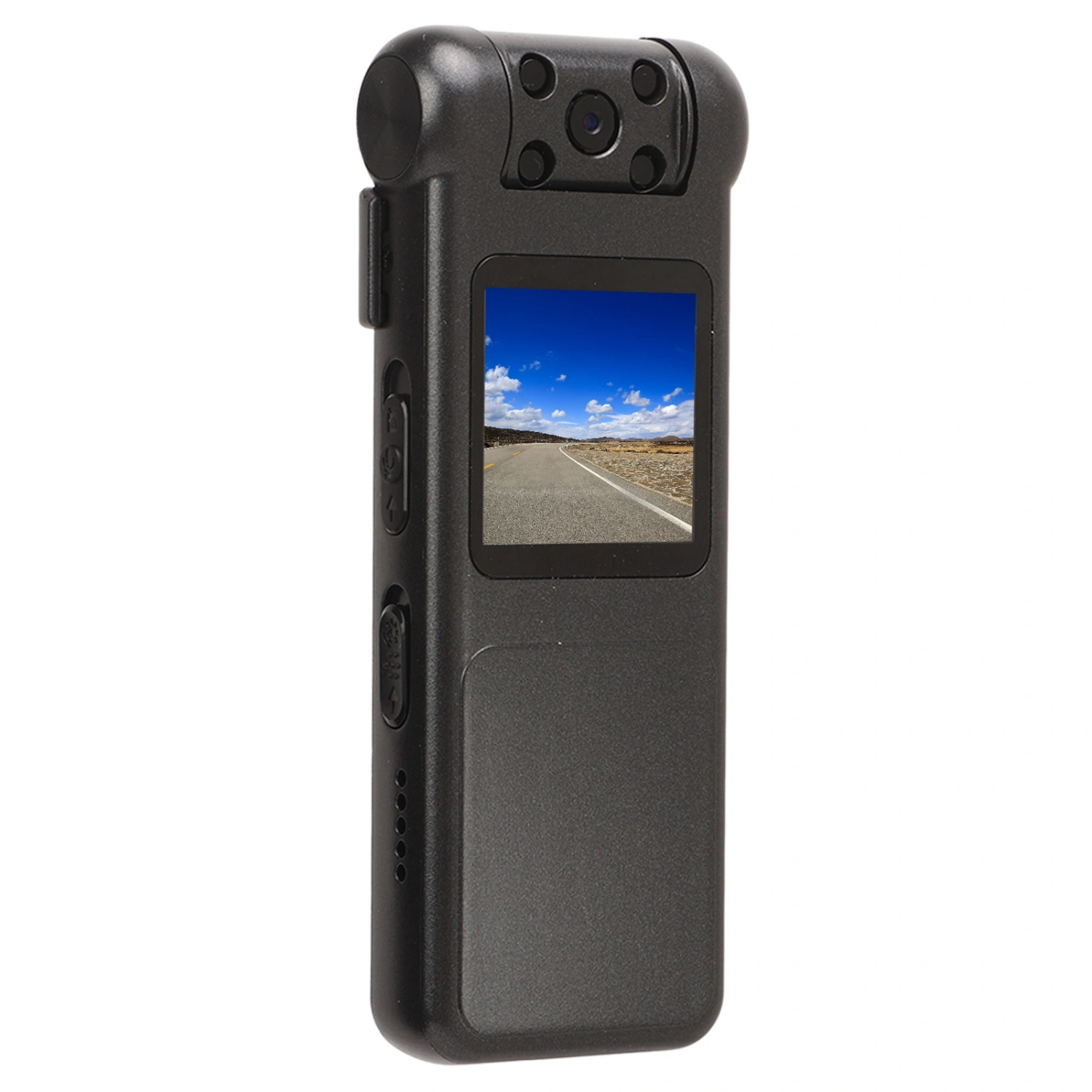 Body Camera 1080P HD Action Camera Light Weight 180 Degree Rotatable Waterproof Dash Cam for Traveling Camping Exercising