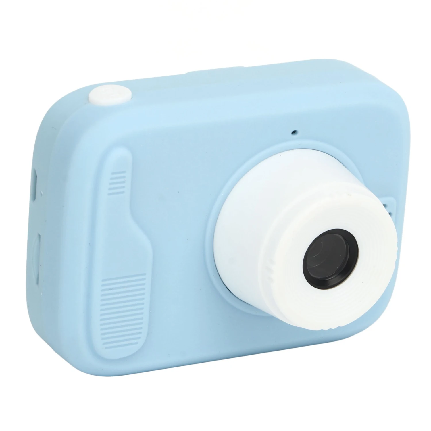 Kids Camera 2 Inch 20MP Dual Front Rear Cameras Portable Mini Toddler Digital Video Camera with Flash Light Blue