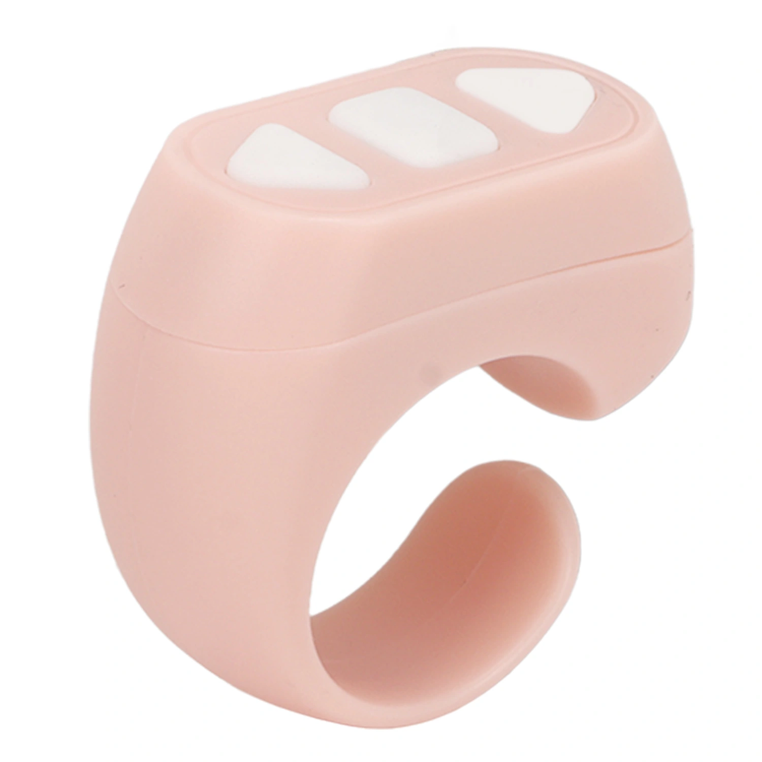 Bluetooth Remote Control App Page Turner Phone Remote Control Ring Phone Novel Watch TV Turn Page Click Like Selfie Device ZL 03 Pink