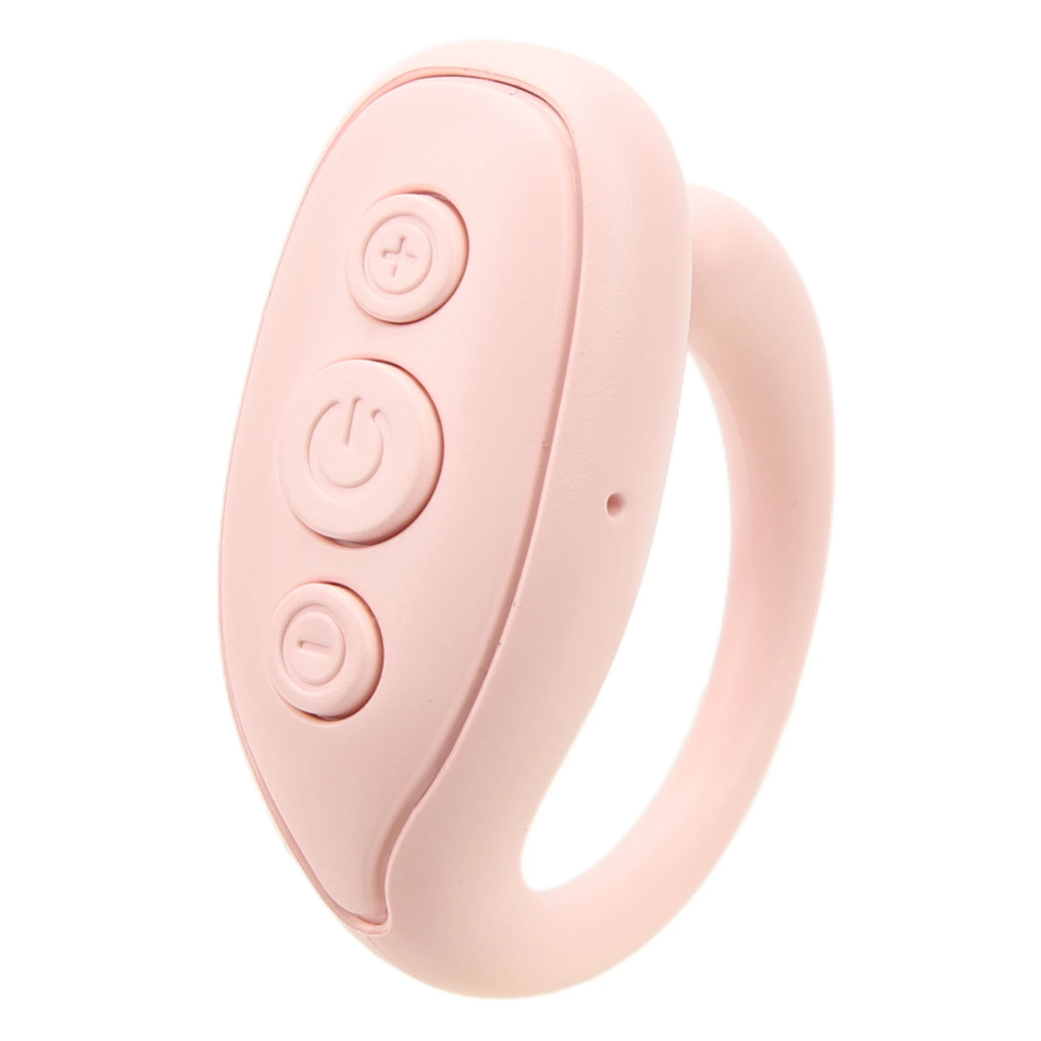 Remote Control Page Turner Mobile Phone Ring Remote Control Phone Novel Watch TV Turn Page Click Like Selfie Device JX 03 Pink