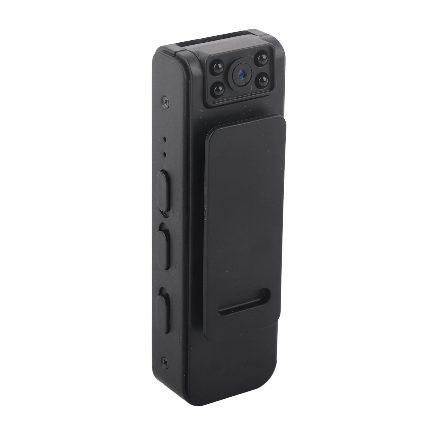 Mini Body Camera 1080P HD Wearable Magnetic Absorption Video Recorder with 90 Degree Rotation Lens for Home and Office