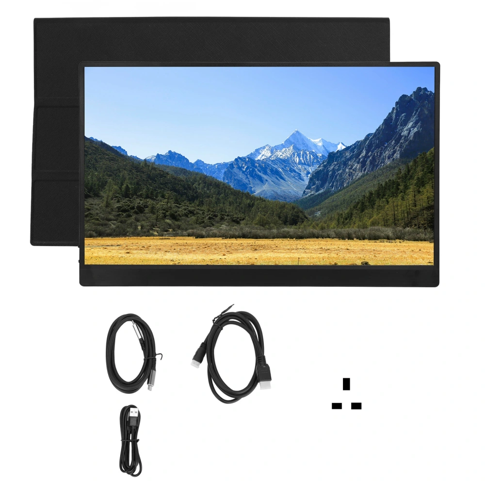 15.6inch IPS Screen Monitor 1080P 16:9 Screen Ratio Support Same Screen Display HDR Lapotp Monitor for PC Cellphone