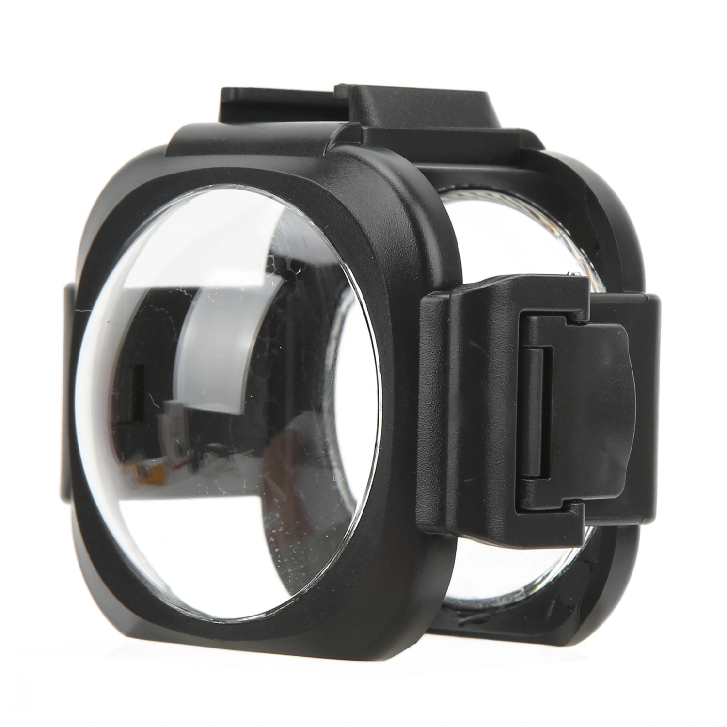 PULUZ Camera Lens Guard PC High Light Transmittance Camera Lens Protective Cover for Insta360 ONE RS 1 Inch 360 Edition