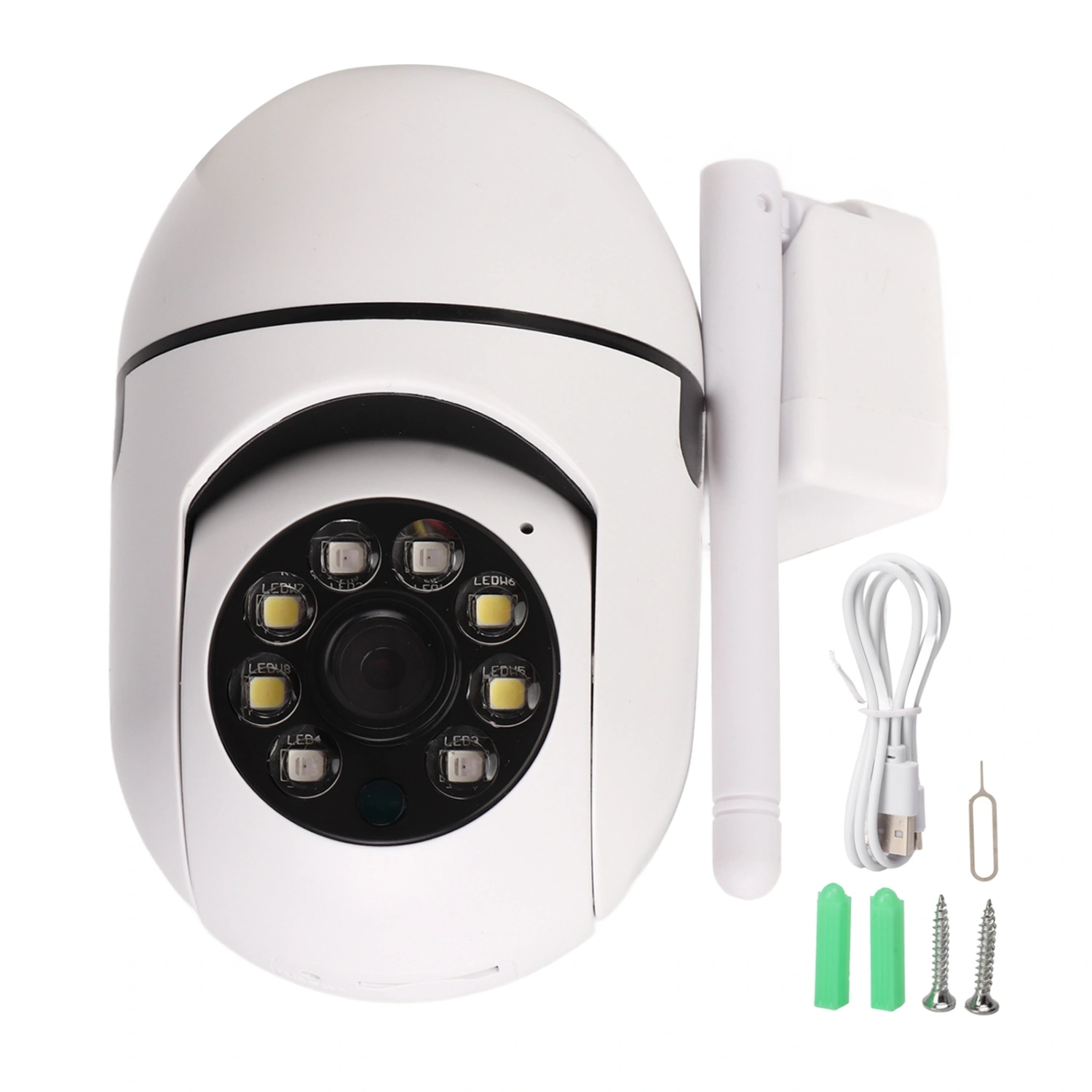 1080P WIFI Security Camera HD Night Vision 2 Way Voice Intercom Remote Control Surveillance Camera for Home Shop