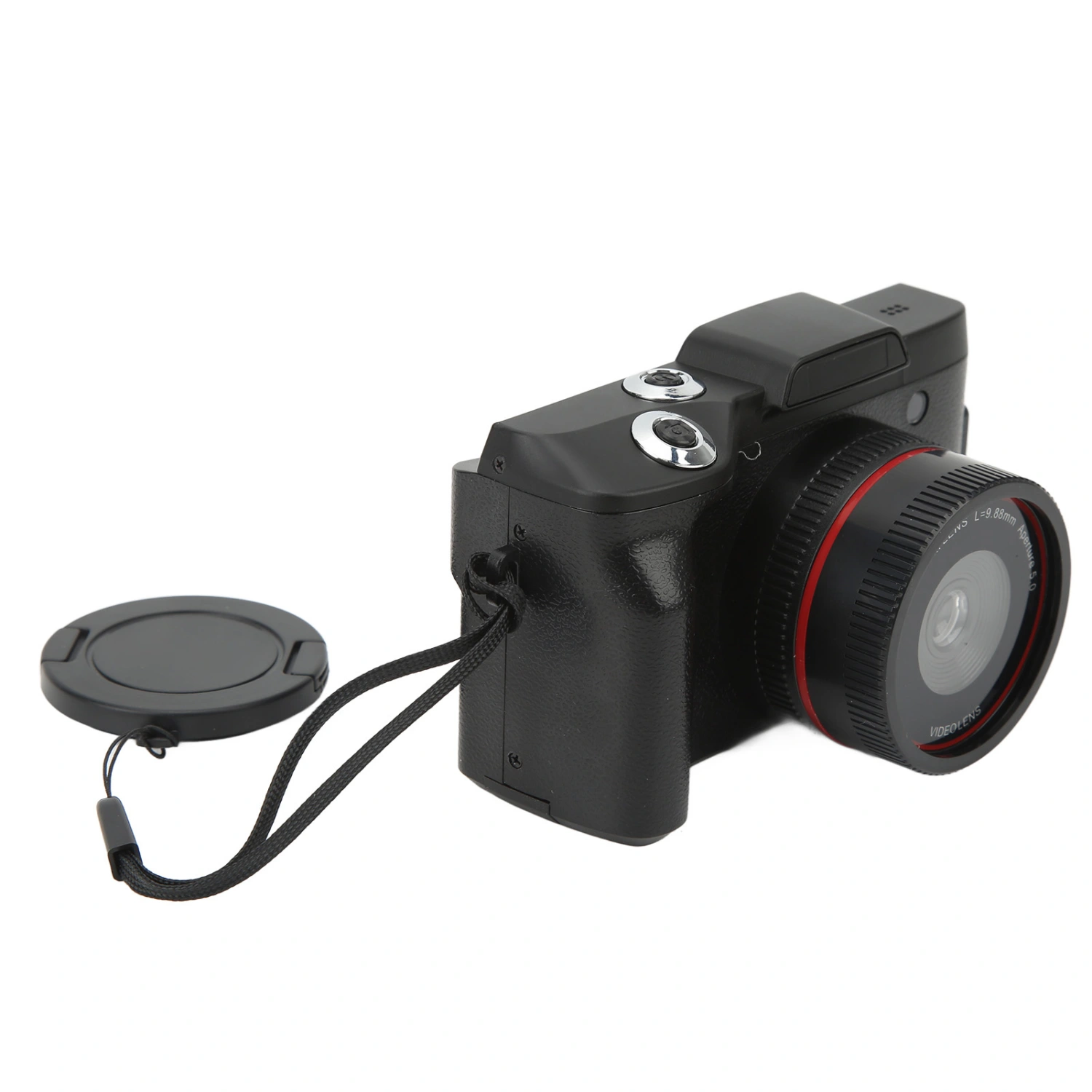 16MP HD Camera Video Digital Camcorder 1080P 180 Degree Flip Screen 2.4in TFT LCD Display 16X Digital Zoom 1/4in Screw Mount