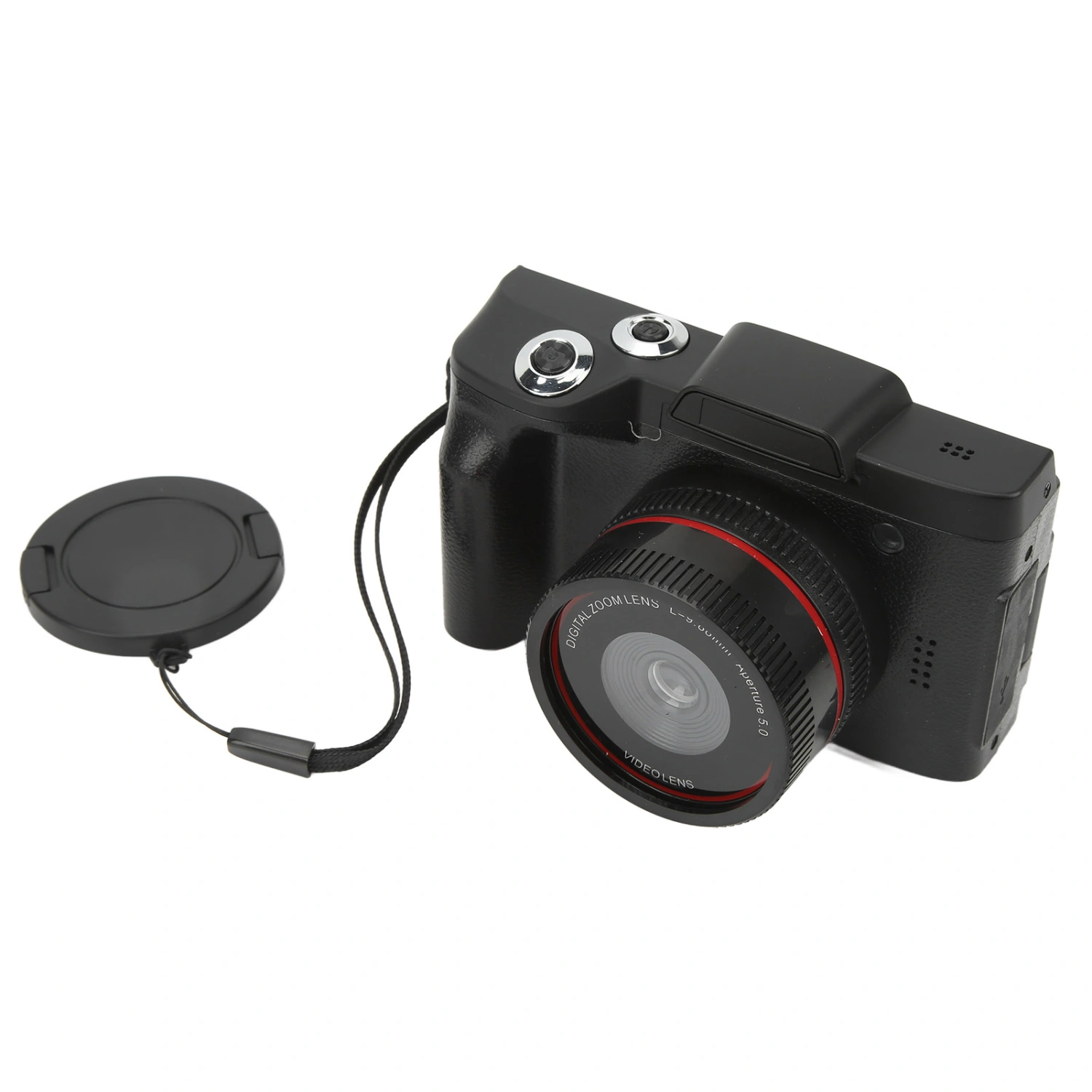 16MP HD Camera Video Digital Camcorder 1080P 180 Degree Flip Screen 2.4in TFT LCD Display 16X Digital Zoom 1/4in Screw Mount