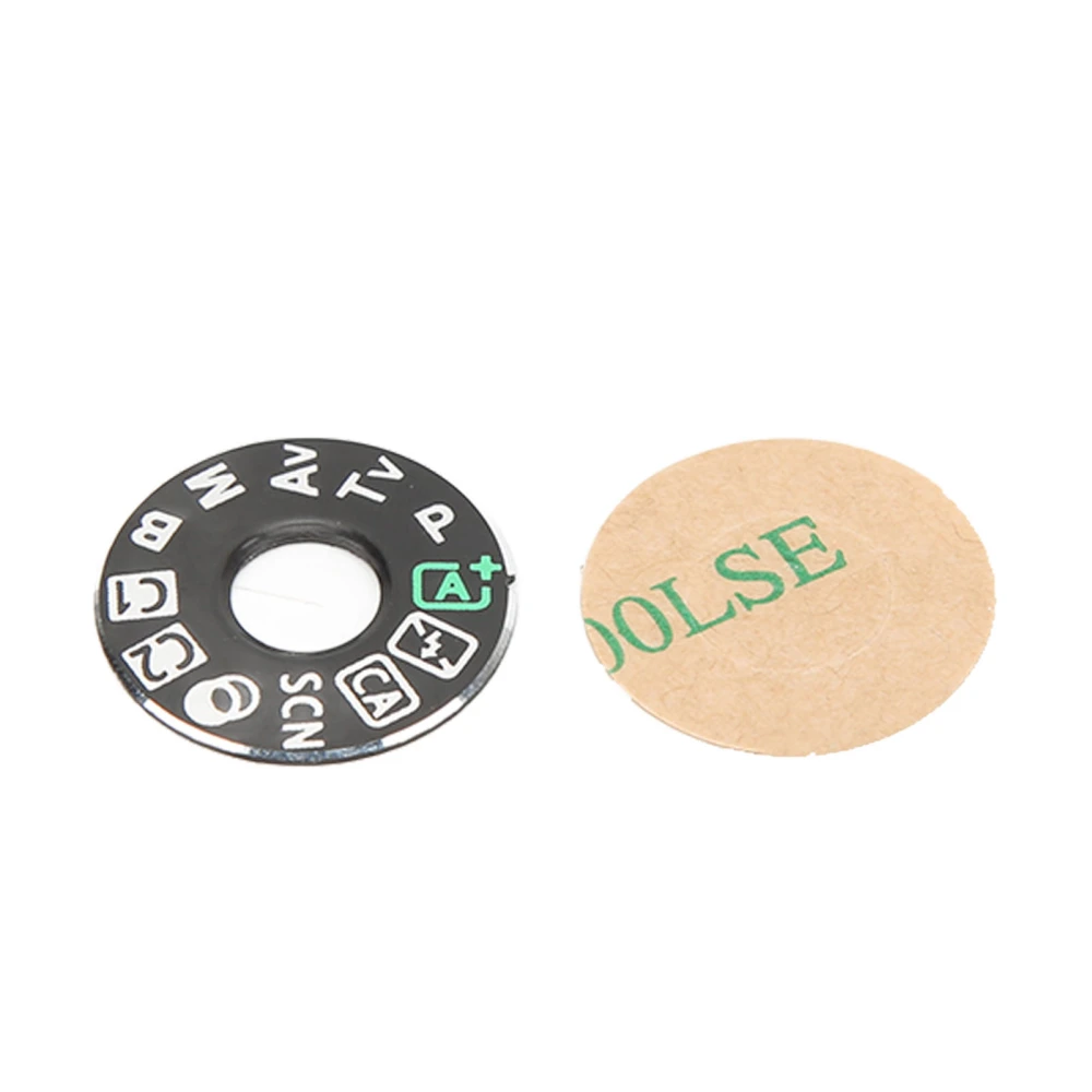 Camera Mode Dial Plate Mode Dial Top Cover Mode Turntable Patch for 80D Camera Spare Part Accessories