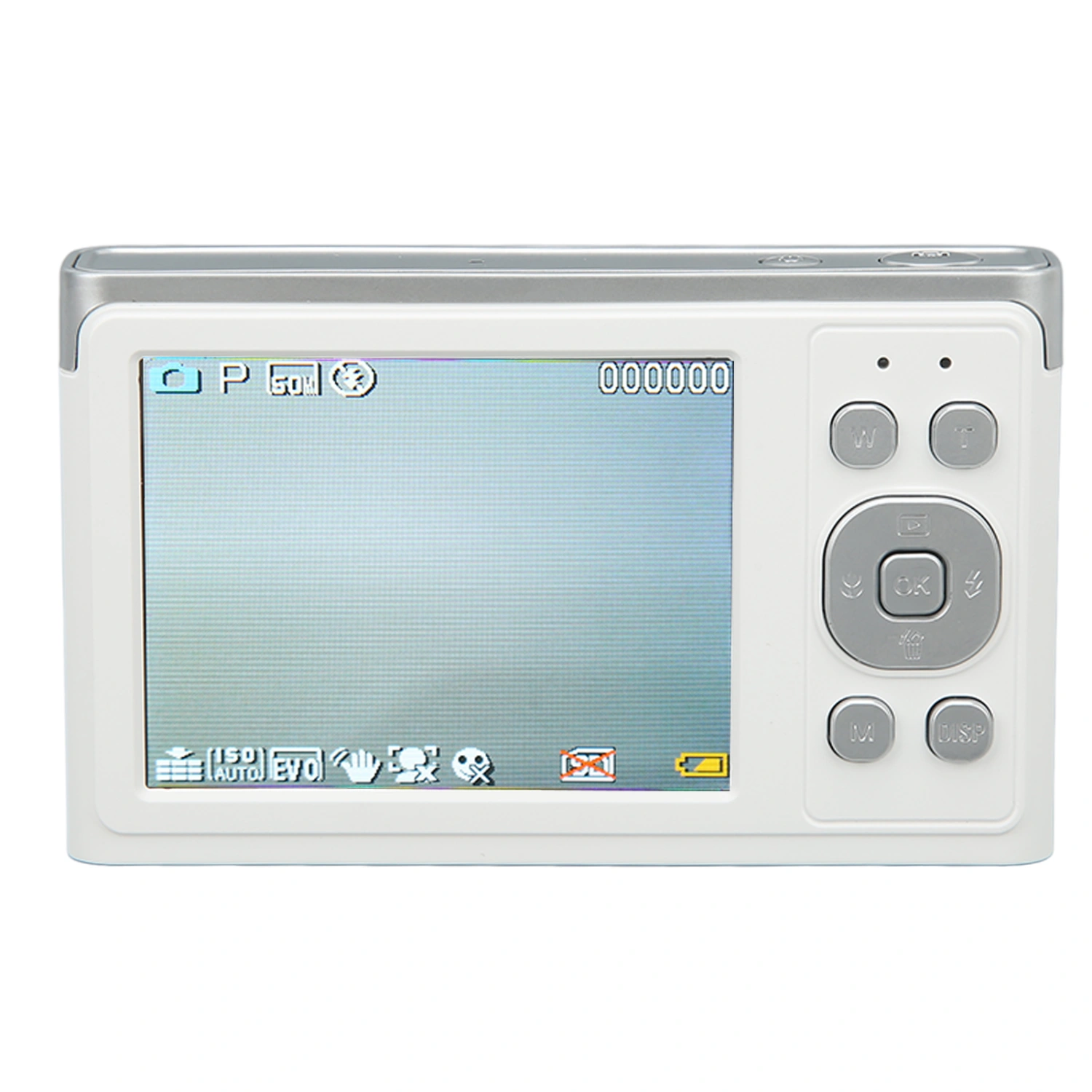 4K Digital Camera 2.88in IPS HD Mirrorless Camera AF Autofocus 16X Zoom 50MP Camera for Macro Shooting White
