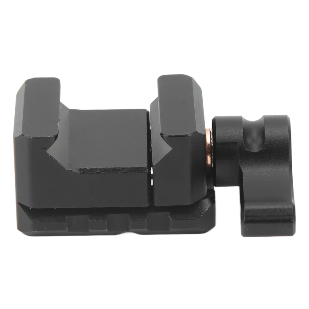 NATO Clamp Quick Release NATO Lock Clamp with 1/4 Inch 3/8 Inch Thread for Arri Locating Hole Cold Shoe Mount Camera Cage Expansion Accessories