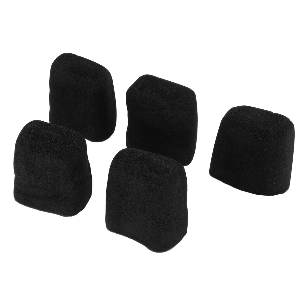 5Pcs Microphone Sponge Cover Windproof Breathable High Density Microphone Accessories for Lewitt 240