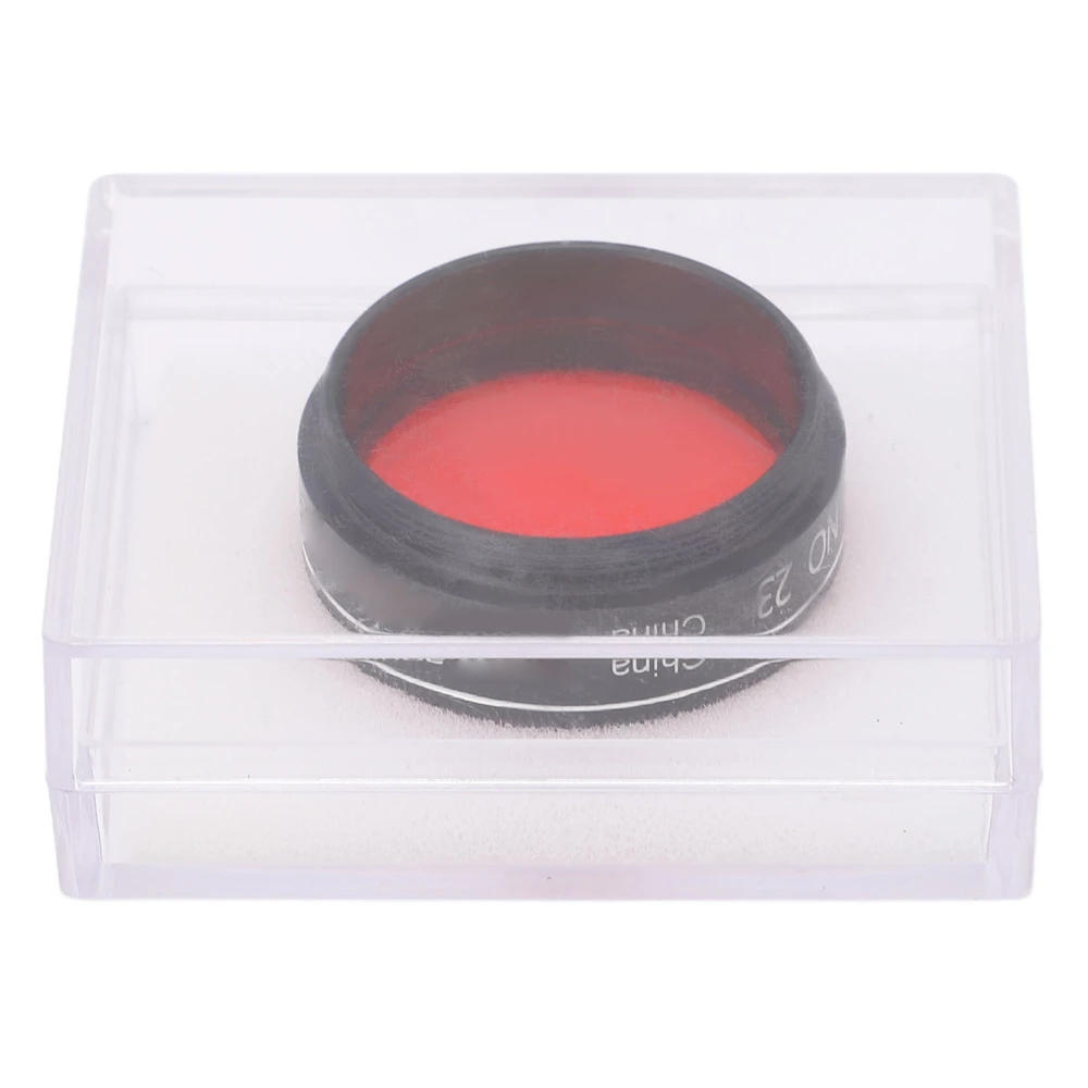 Telescopes Filter Orange Optical Glass Telescope Eyepiece Filter for 1.25in Telescope Eyepiece