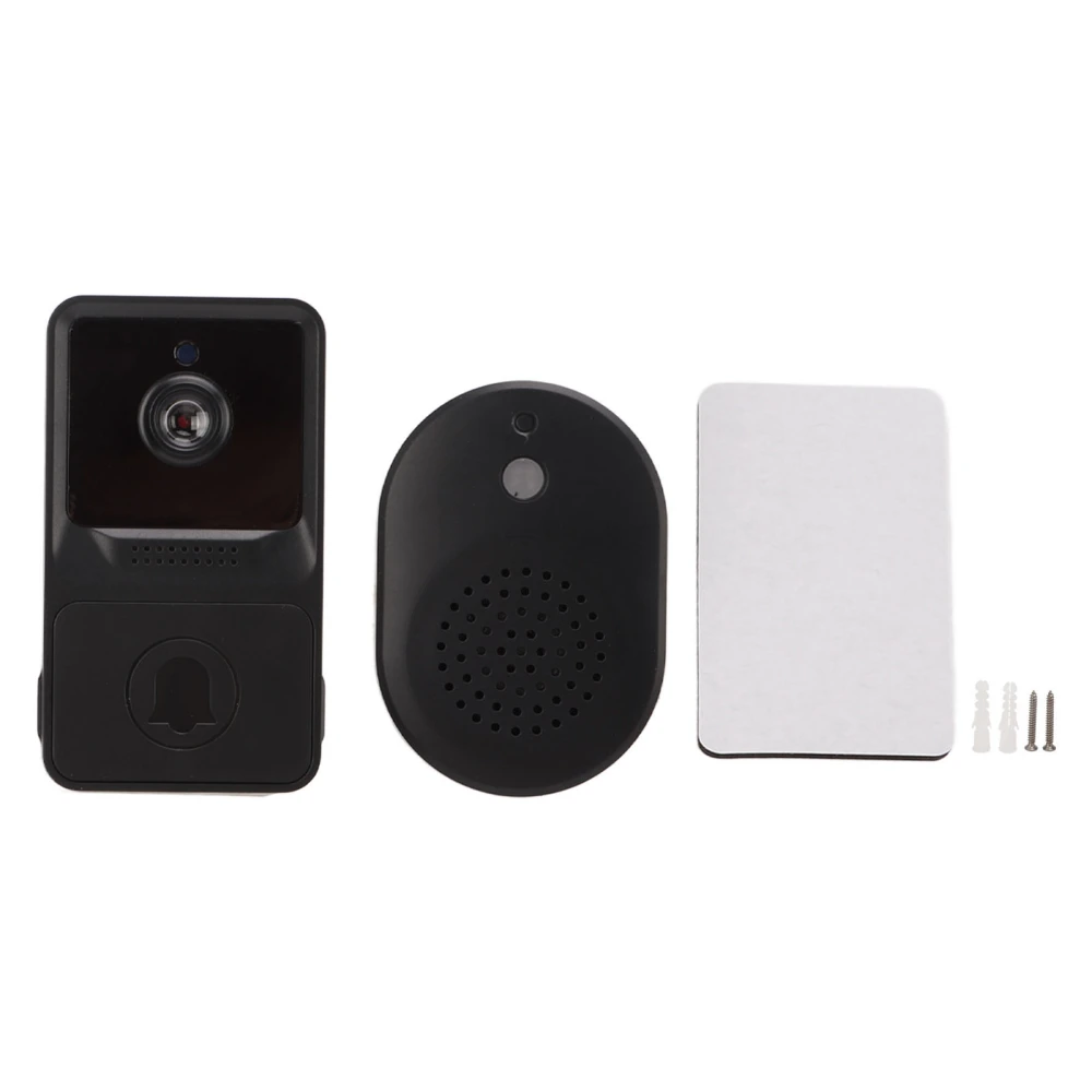 Smart Doorbell Camera ABS Wireless Household 480P 800mah Rechargeable Security Camera Doorbell