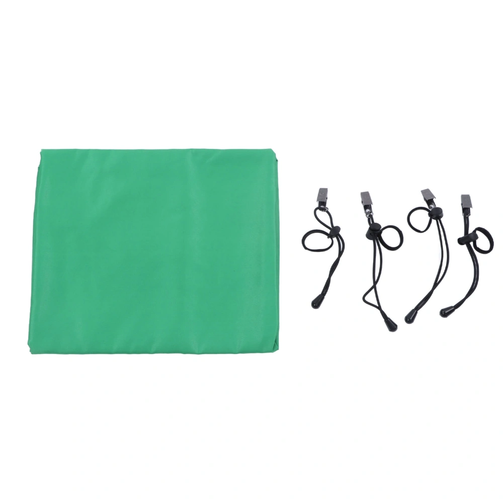 Photographic Green Screen Green Cotton Polyester Perforated Background Cloth for Shooting 2x3m/78.7x118.1in