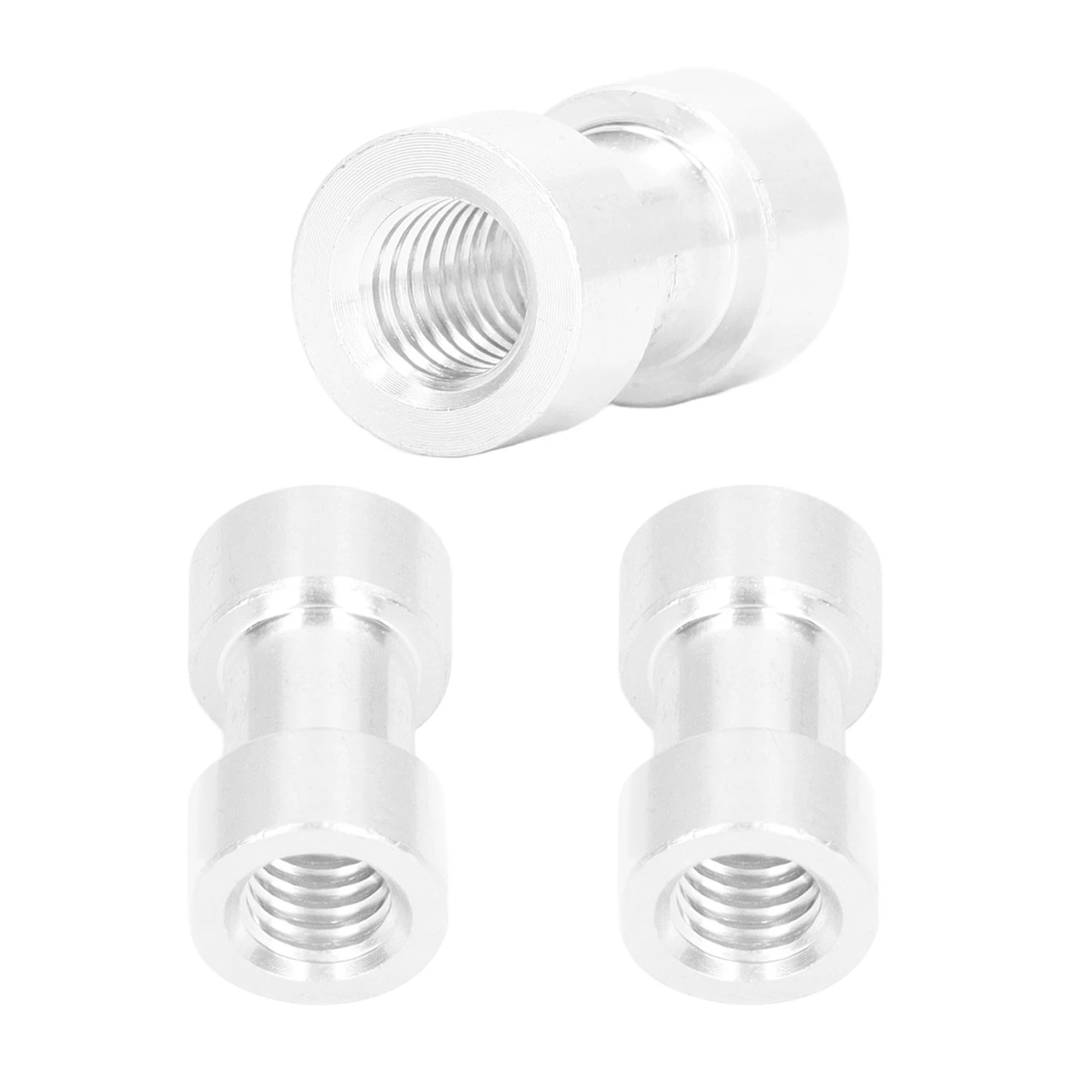 3pcs Camera Tripod Screw Adapter 1/4in Female to 3/8in Male for Ball Head Flash Light Stand