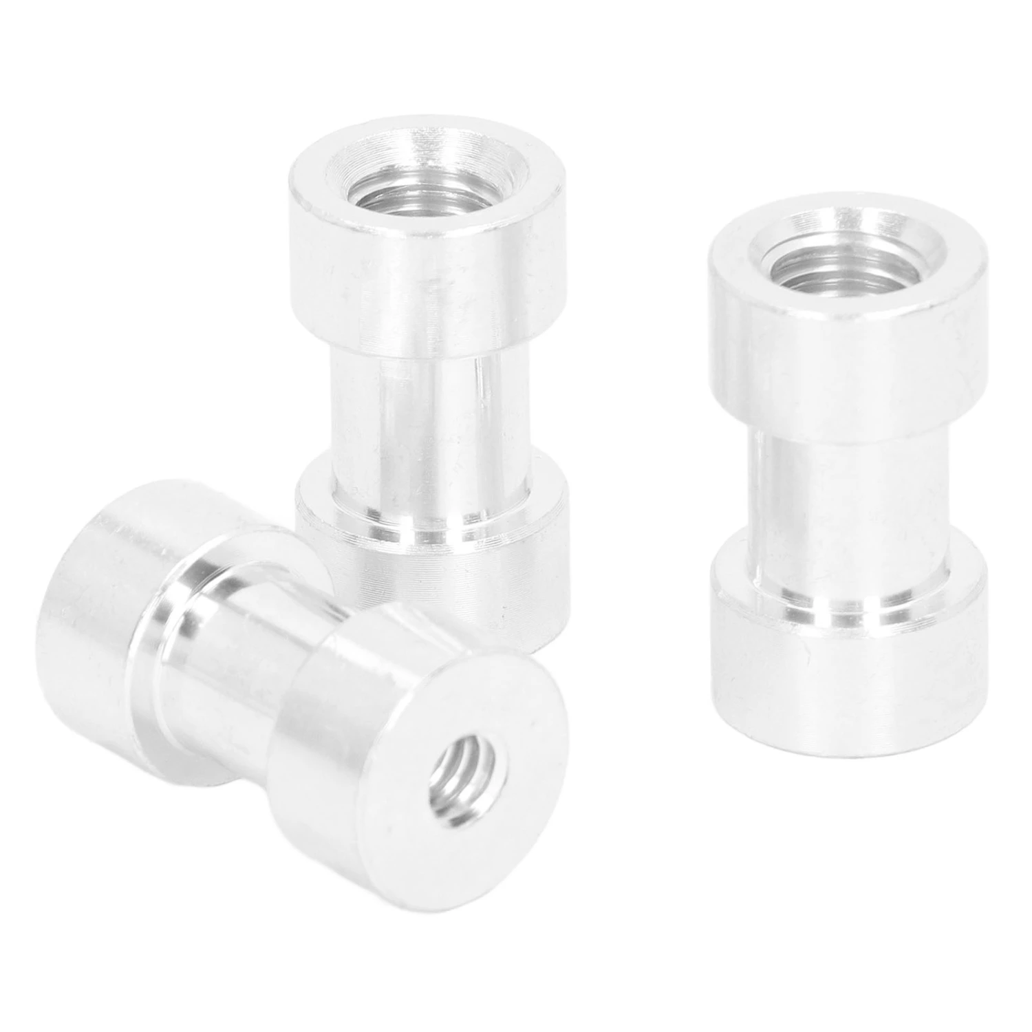 3pcs Camera Tripod Screw Adapter 1/4in Female to 3/8in Male for Ball Head Flash Light Stand