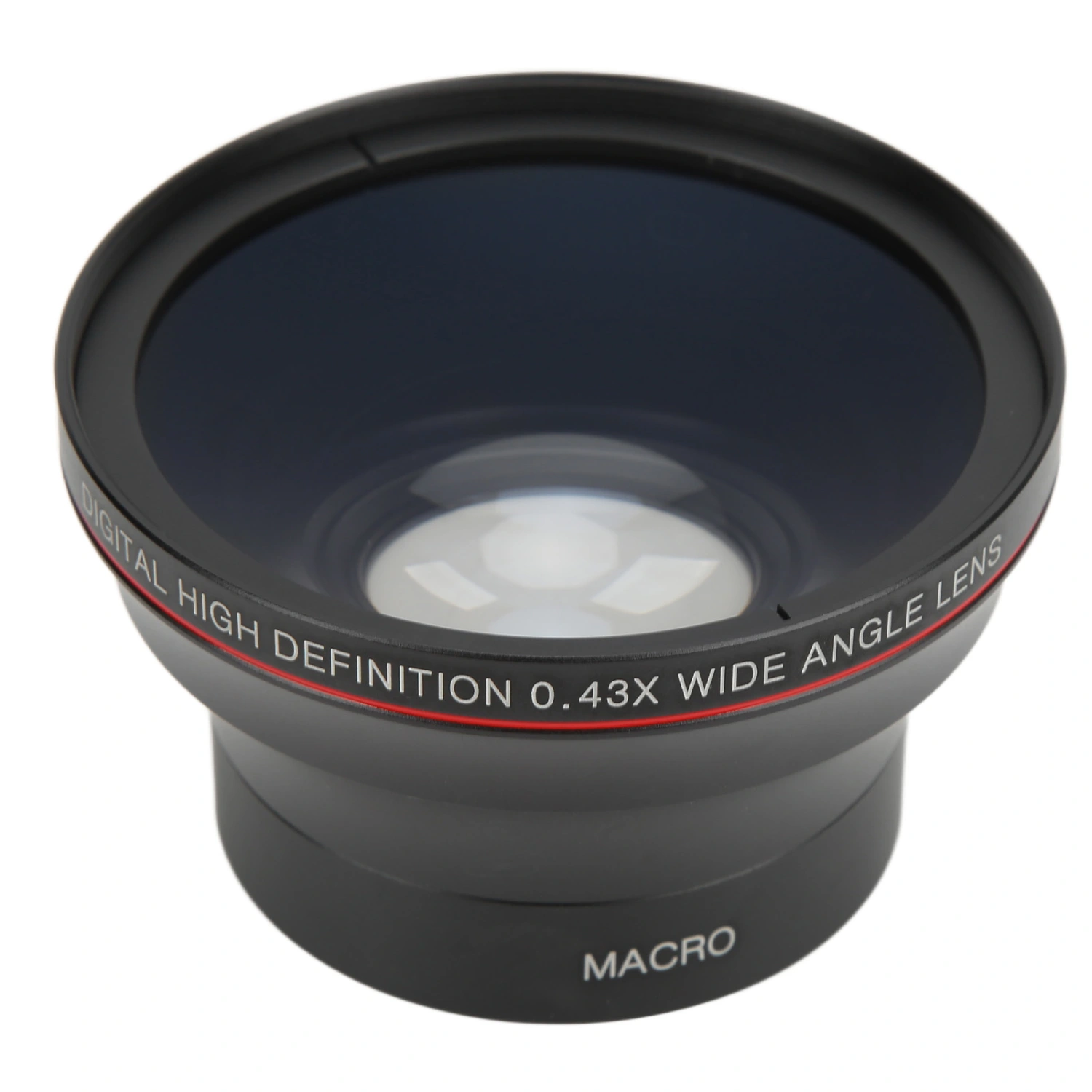 55mm 0.43X Wide Angle Lens Optical Glass Coating Technology Camera Accessory Imaging Clearly