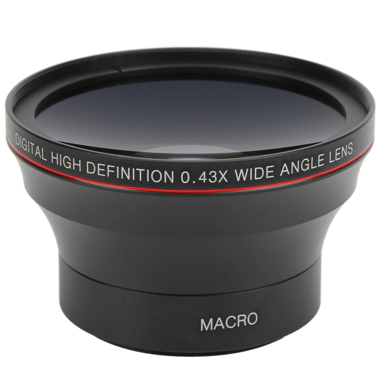 55mm 0.43X Wide Angle Lens Optical Glass Coating Technology Camera Accessory Imaging Clearly