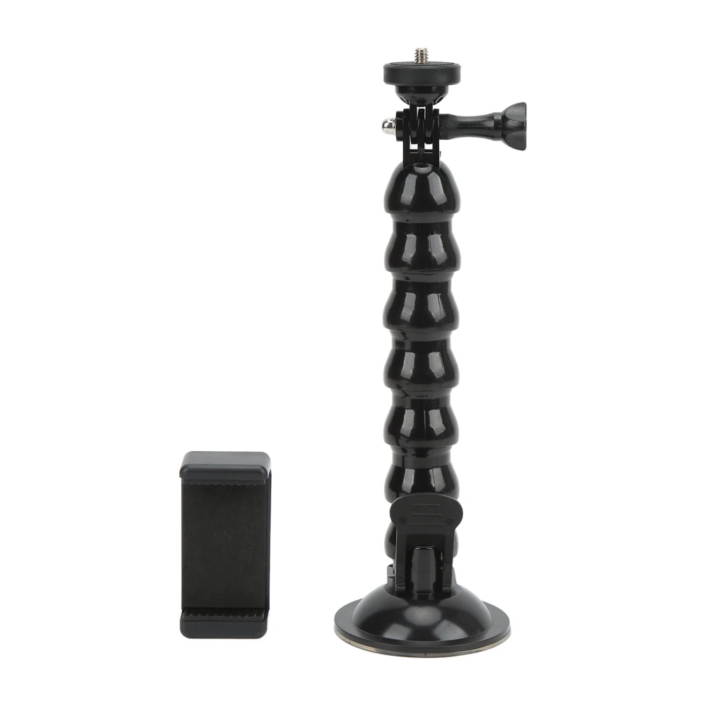 Flexible Gooseneck Extension Suction Cup Car Mount Holder with Phone Holder for Action Camera